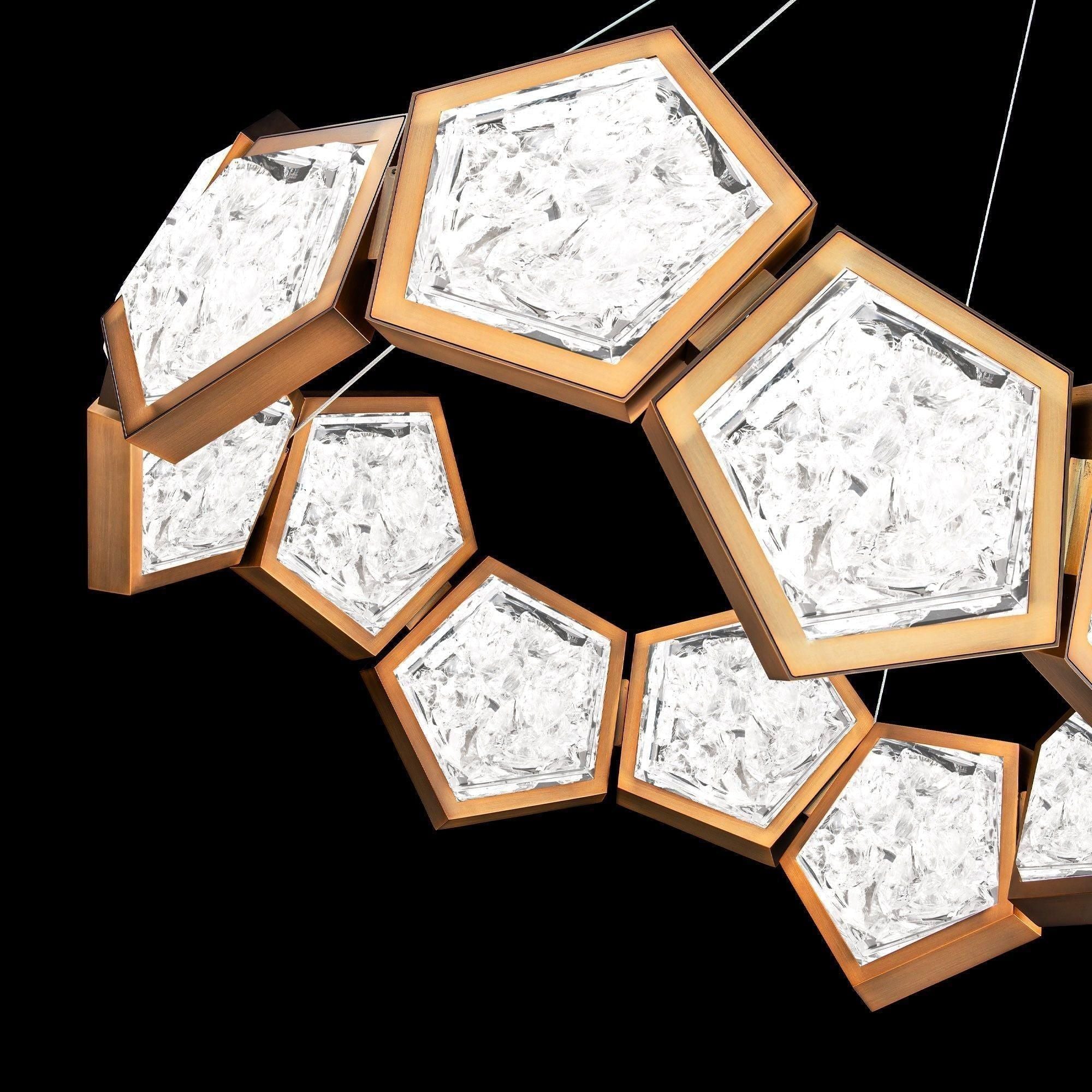 Modern Forms - Starlight Starbright 26" LED Round Chandelier - Lights Canada