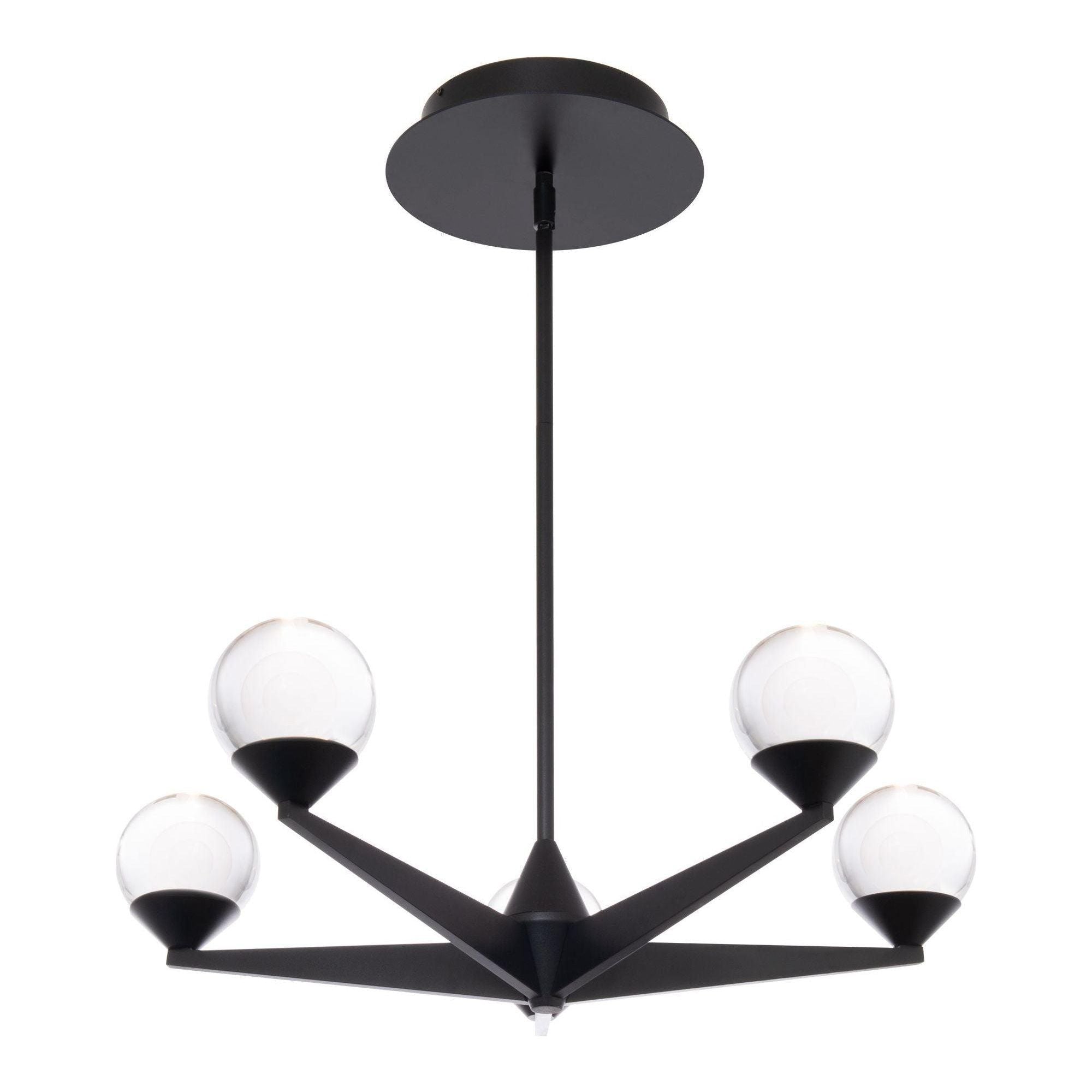 Modern Forms - Double Bubble 23" LED 5 Light Chandelier - Lights Canada