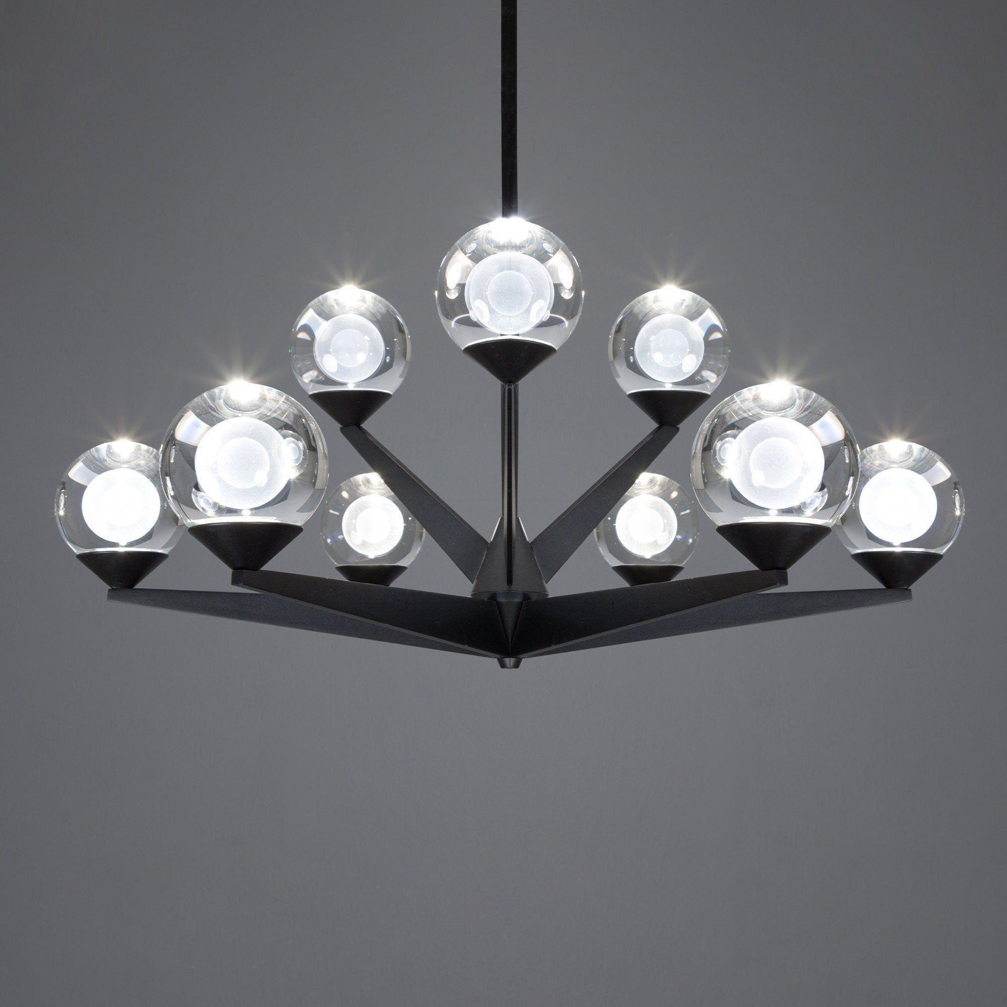 Modern Forms - Double Bubble 27" LED 9 Light Chandelier - Lights Canada