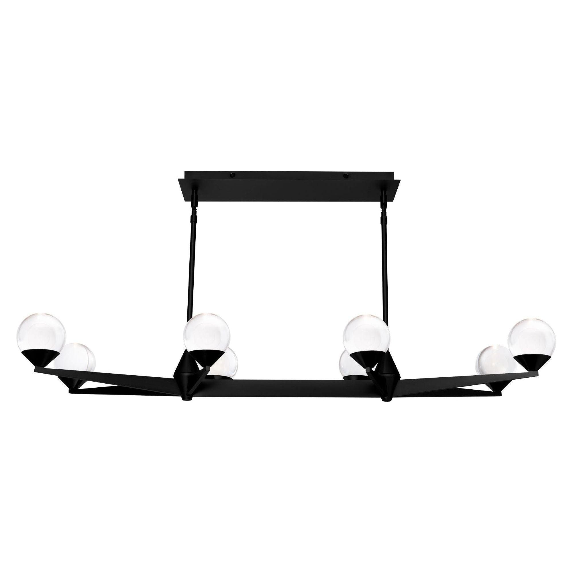 Modern Forms - Double Bubble 44" LED 8 Light Linear Chandelier - Lights Canada