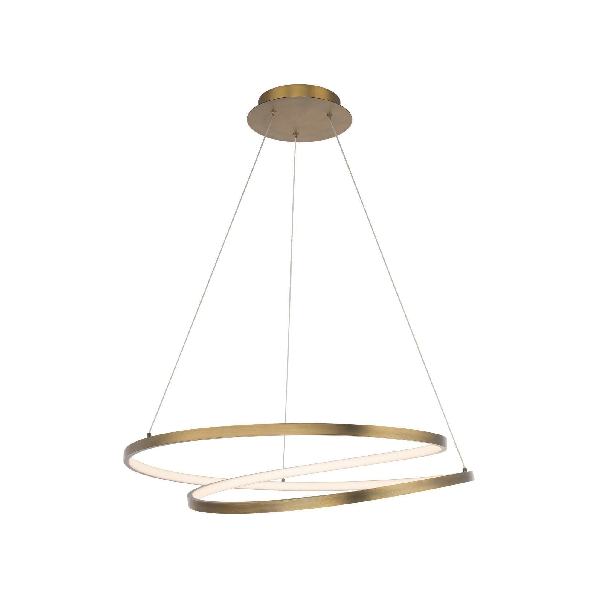 dweLED - Marques 28" LED Pendant - Lights Canada