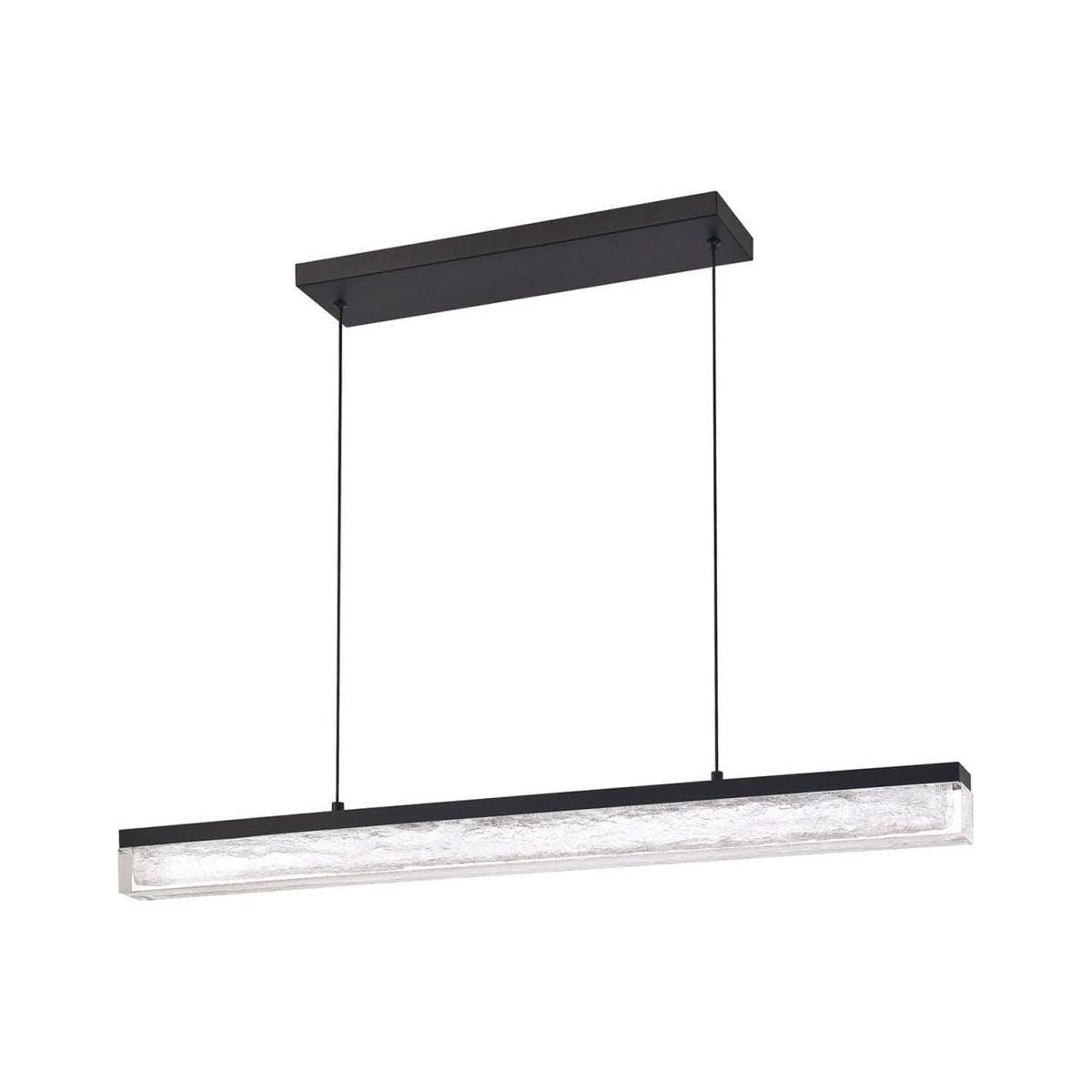 Kendal Lighting - Black Ice 39" LED Pendant - Lights Canada