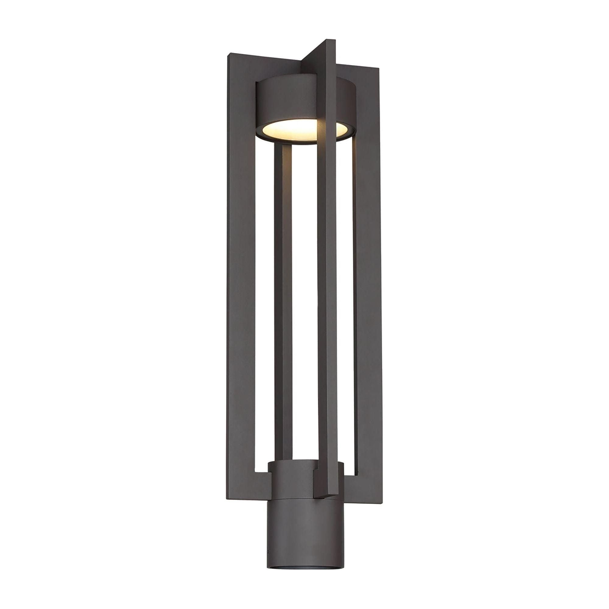 dweLED - Chamber 7" LED Post Light - Lights Canada