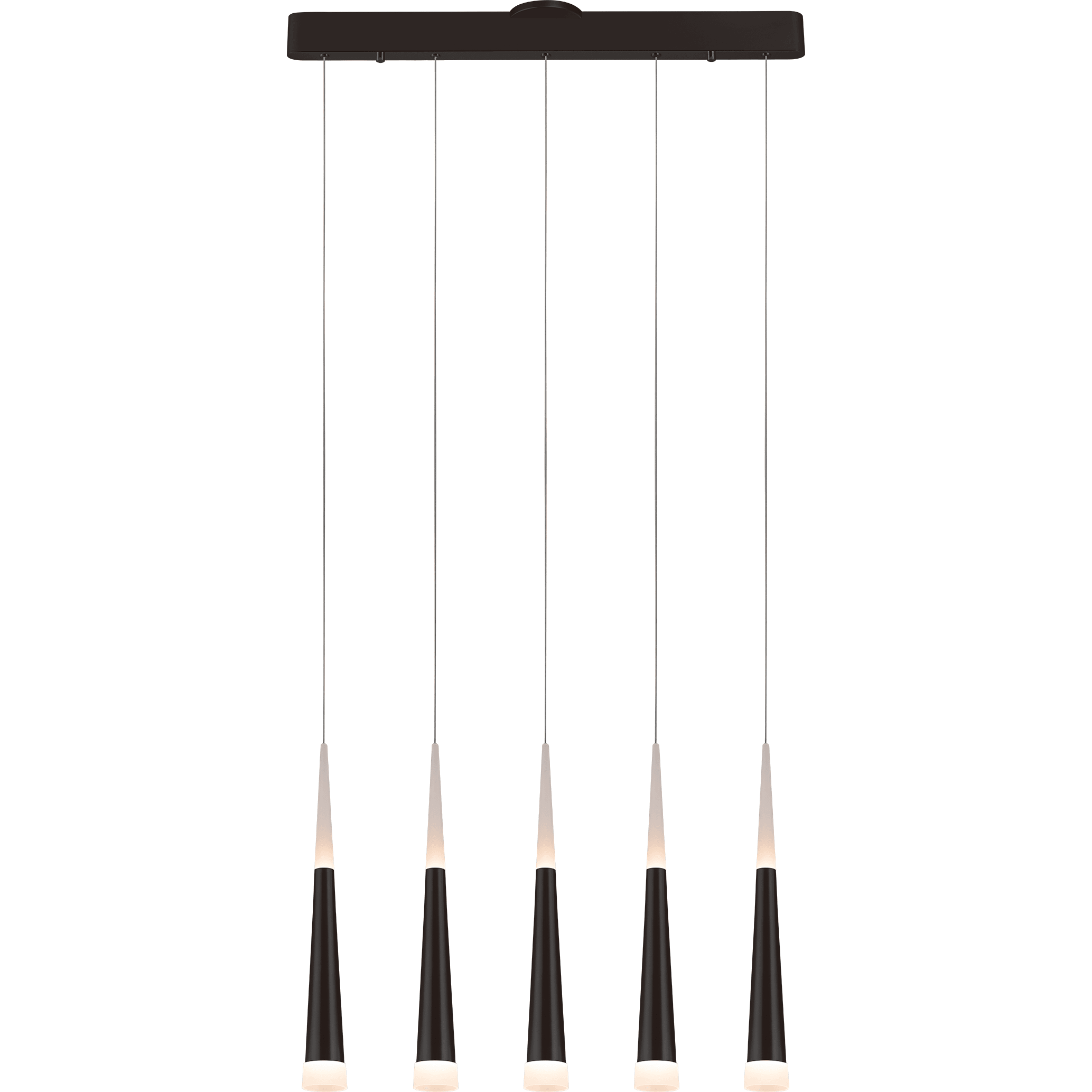 PageOne - Meteor 5-Light Linear Suspension - Lights Canada