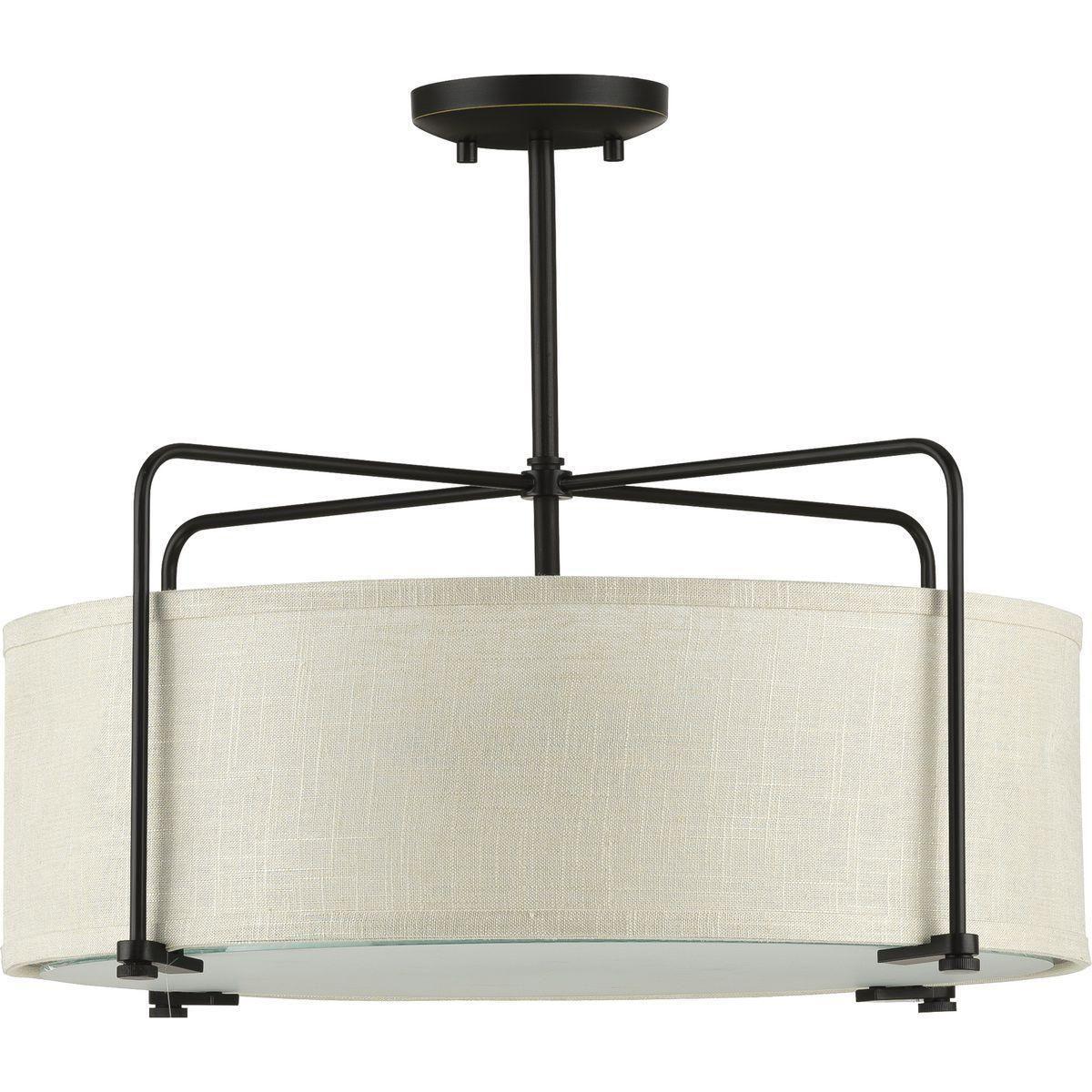 Progress Lighting - Kempsey Semi Flush Mount - Lights Canada