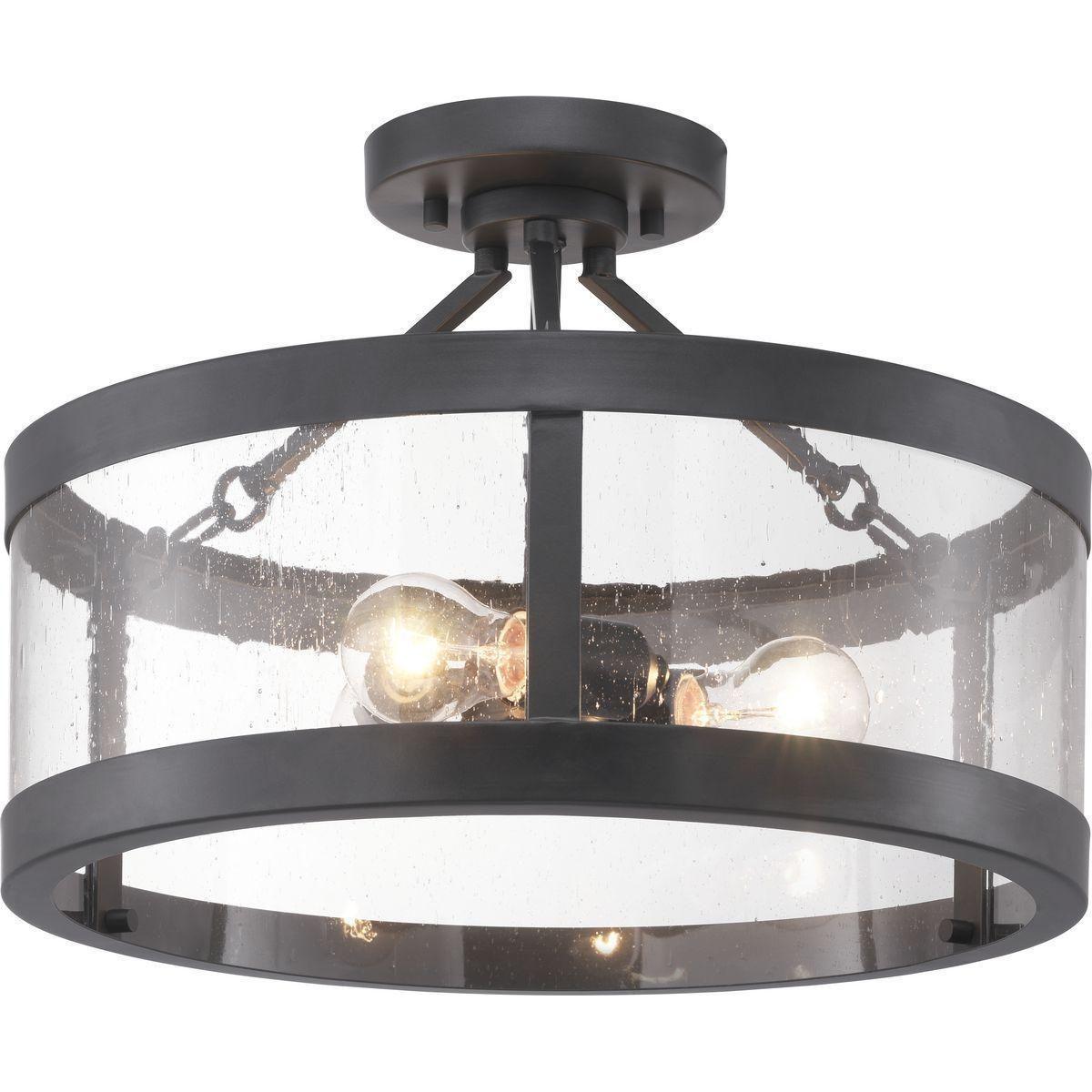 Progress Lighting - Gresham Semi Flush Mount - Lights Canada