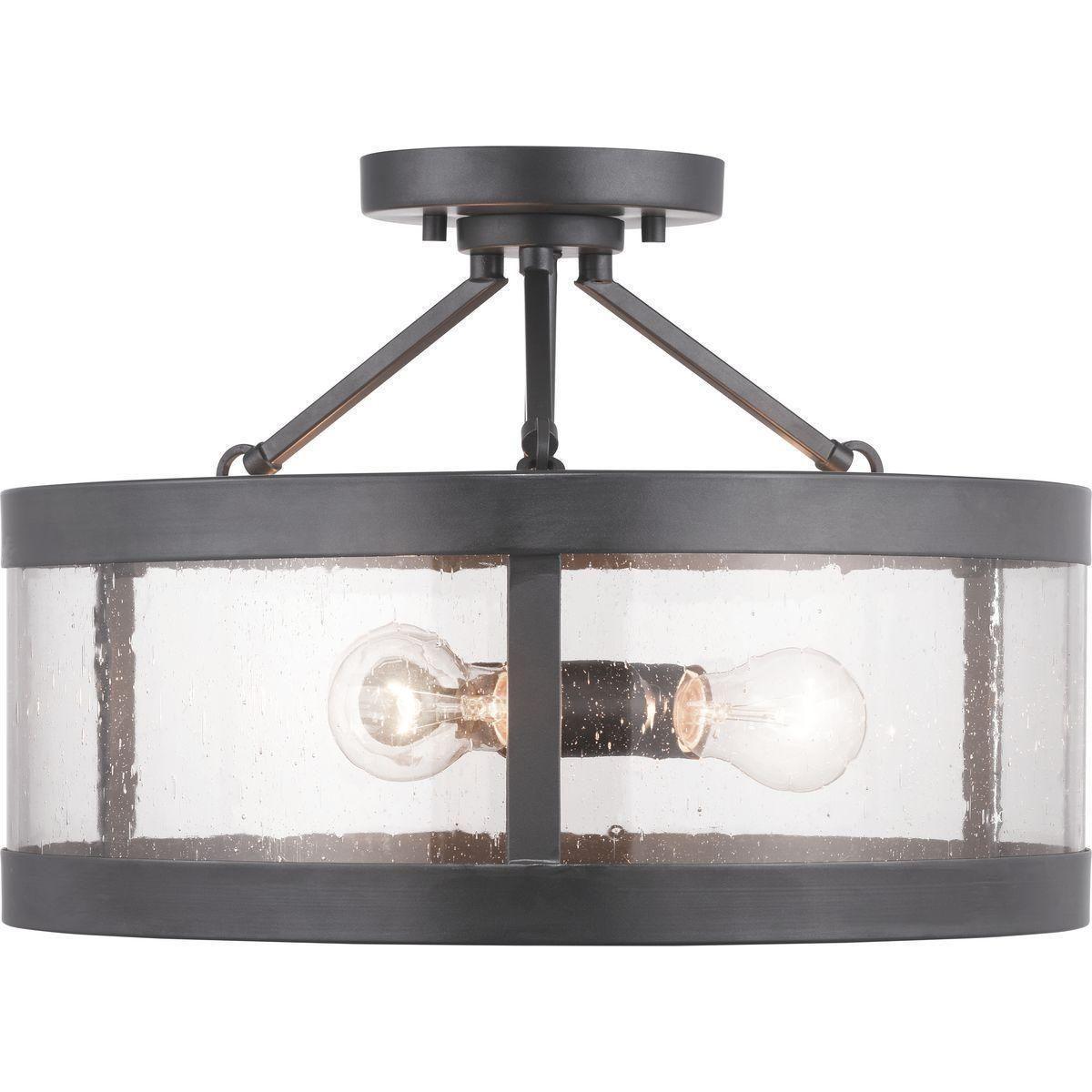 Progress Lighting - Gresham Semi Flush Mount - Lights Canada
