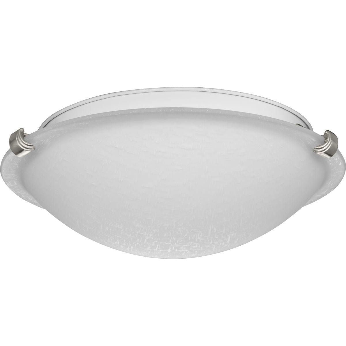 Progress Lighting - Linen Dome Flush Mount - Lights Canada