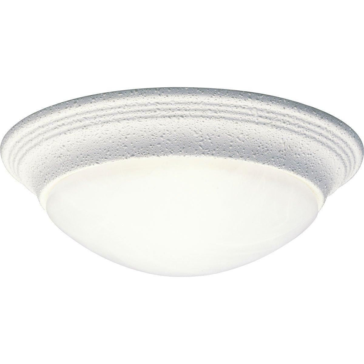 Progress Lighting - Alabaster Glass Flush Mount - Lights Canada