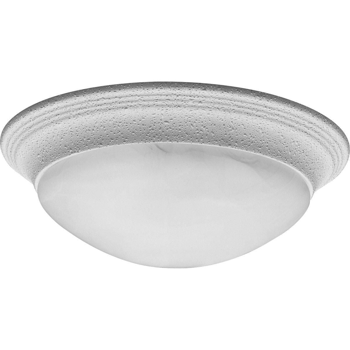 Progress Lighting - Alabaster Glass Flush Mount - Lights Canada