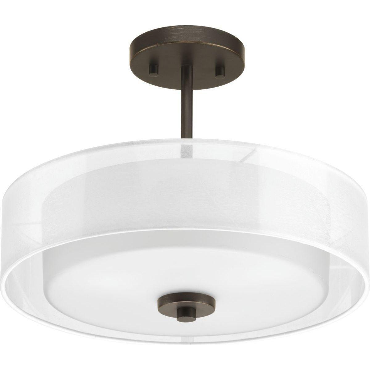 Progress Lighting - Invite Semi Flush Mount - Lights Canada