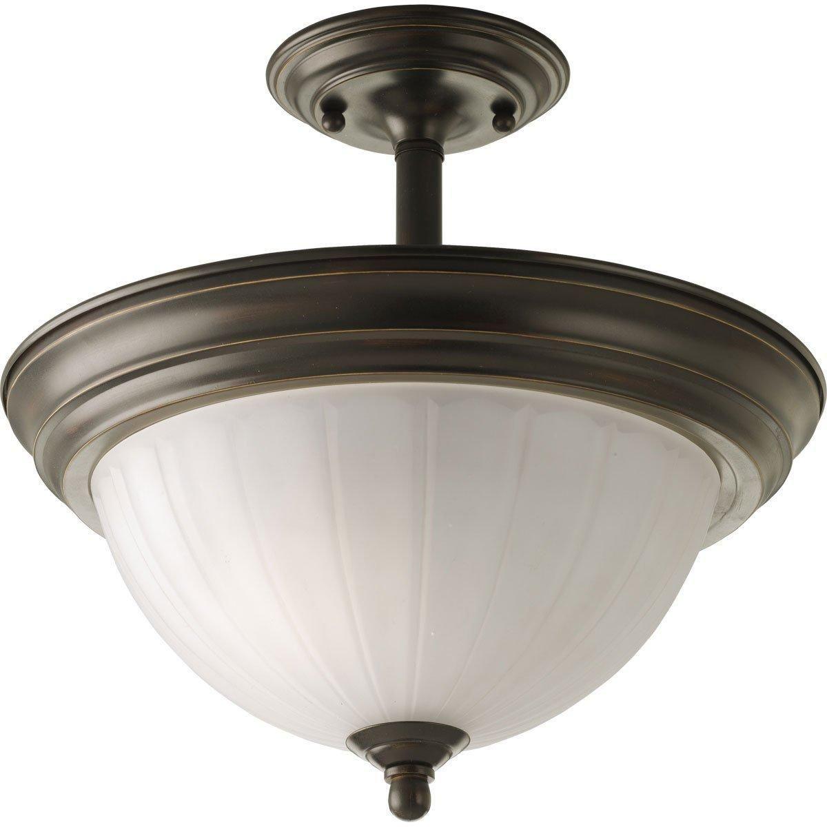 Progress Lighting - Melon Semi Flush Mount - Lights Canada