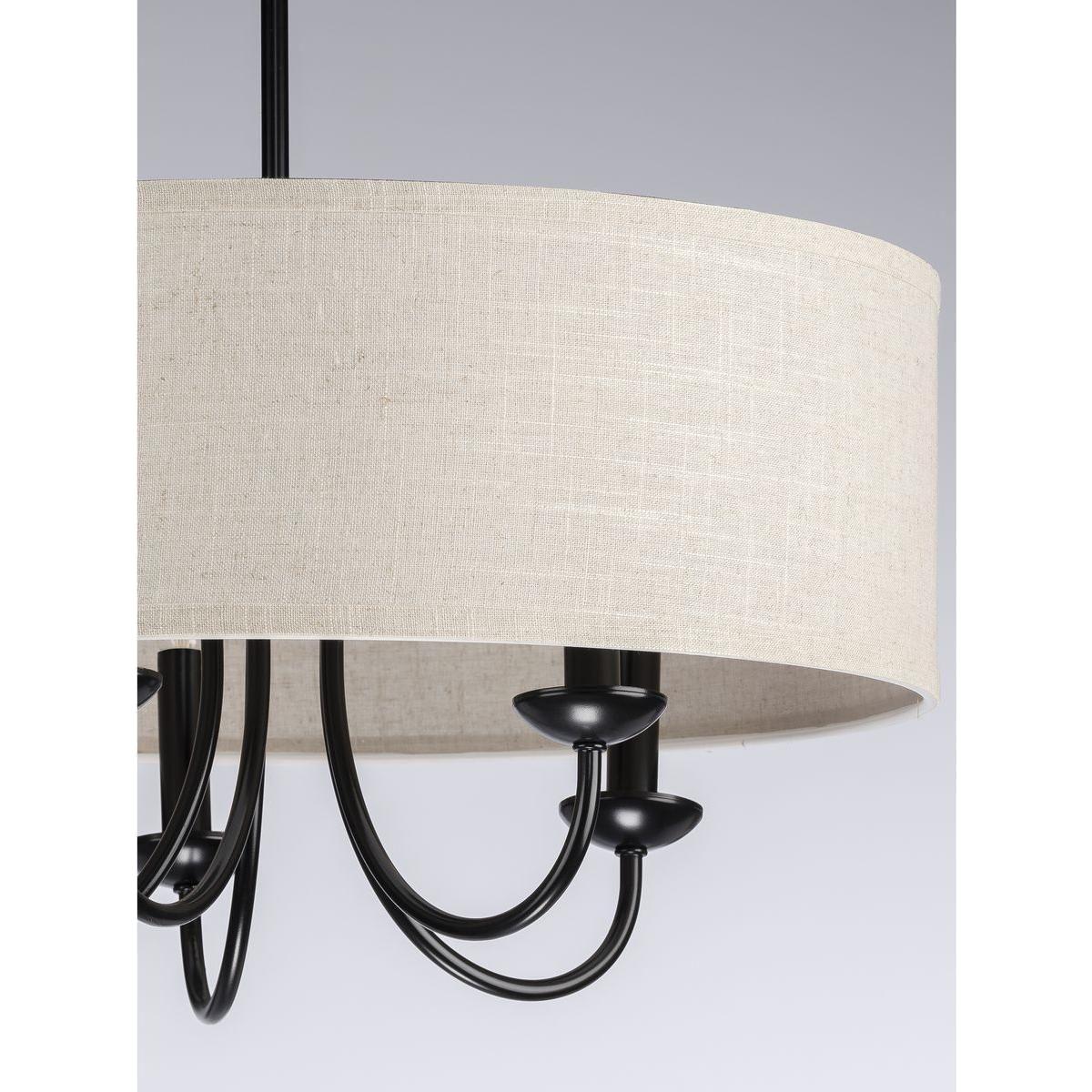 Progress Lighting - Drum Shade Chandelier - Lights Canada