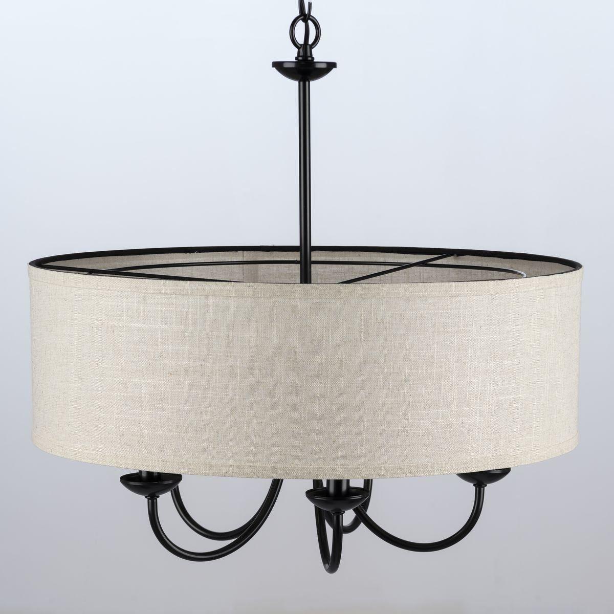 Progress Lighting - Drum Shade Chandelier - Lights Canada