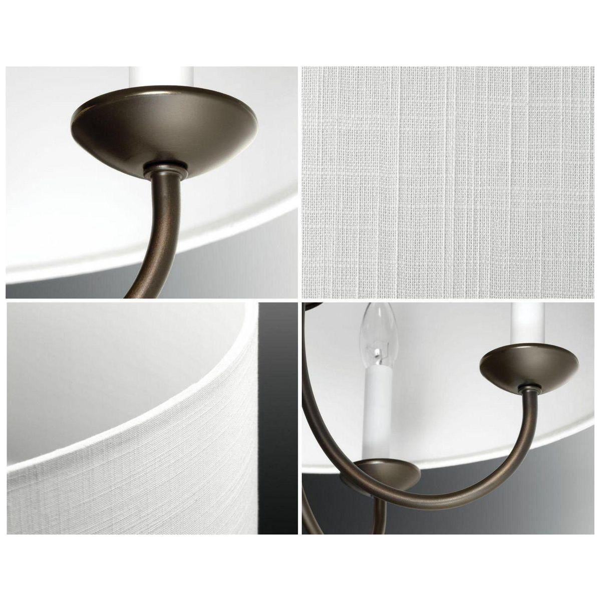 Progress Lighting - Drum Shade Chandelier - Lights Canada