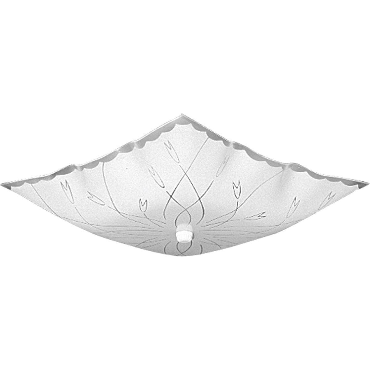 Progress Lighting - Square Glass Flush Mount - Lights Canada
