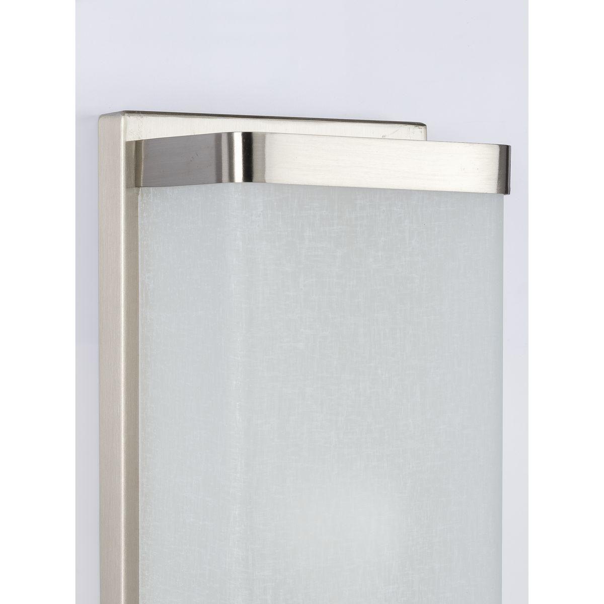 Progress Lighting - Linen Glass Sconce - Lights Canada