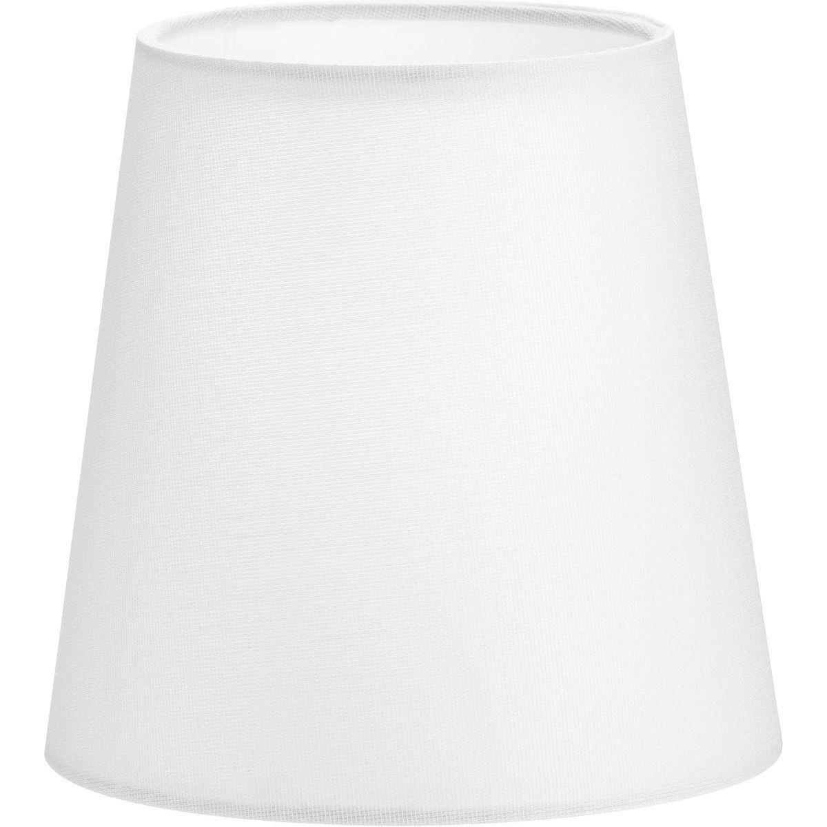 Progress Lighting - White Linen Taper Shade - Lights Canada