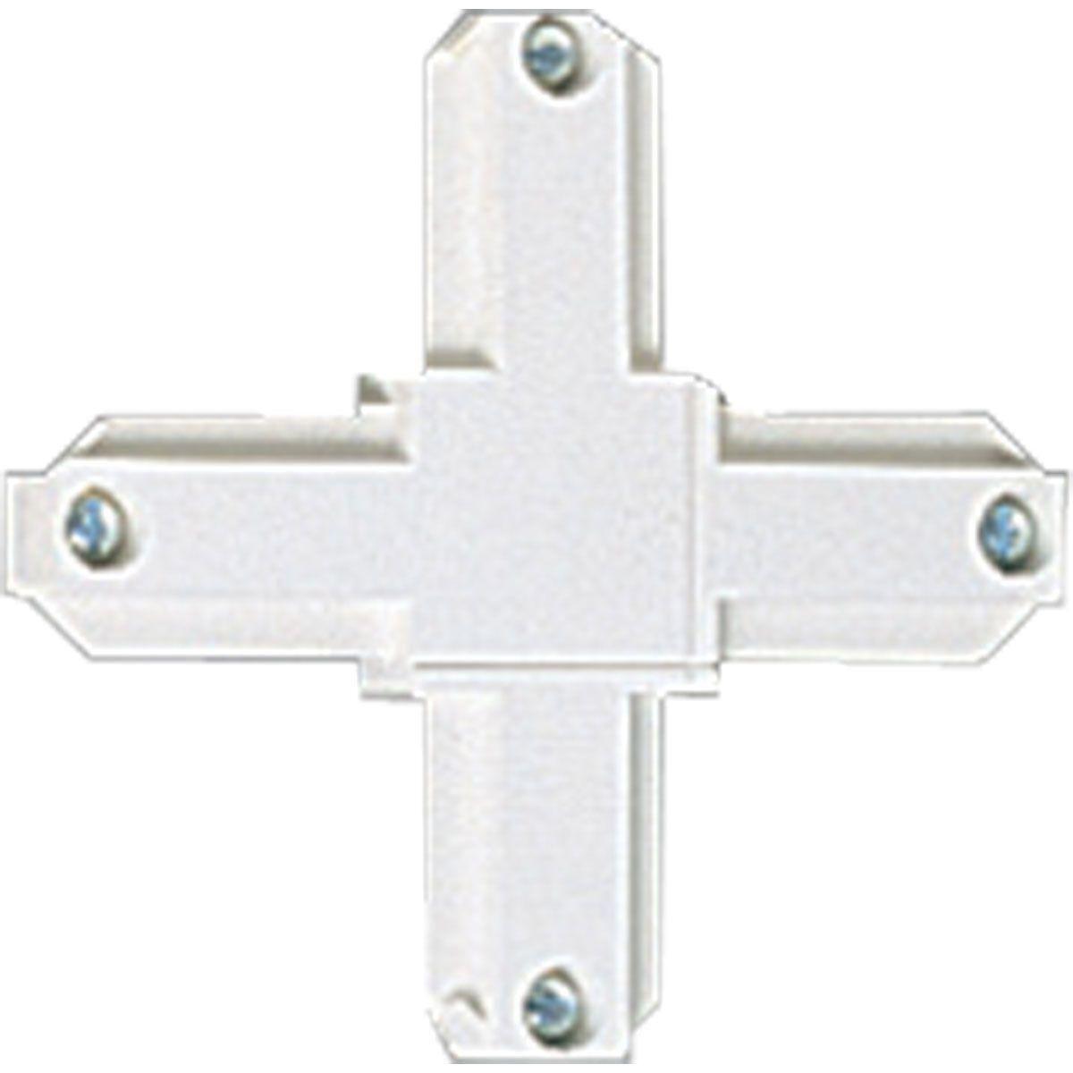 Progress Lighting - Track Light Cross Connector - Lights Canada