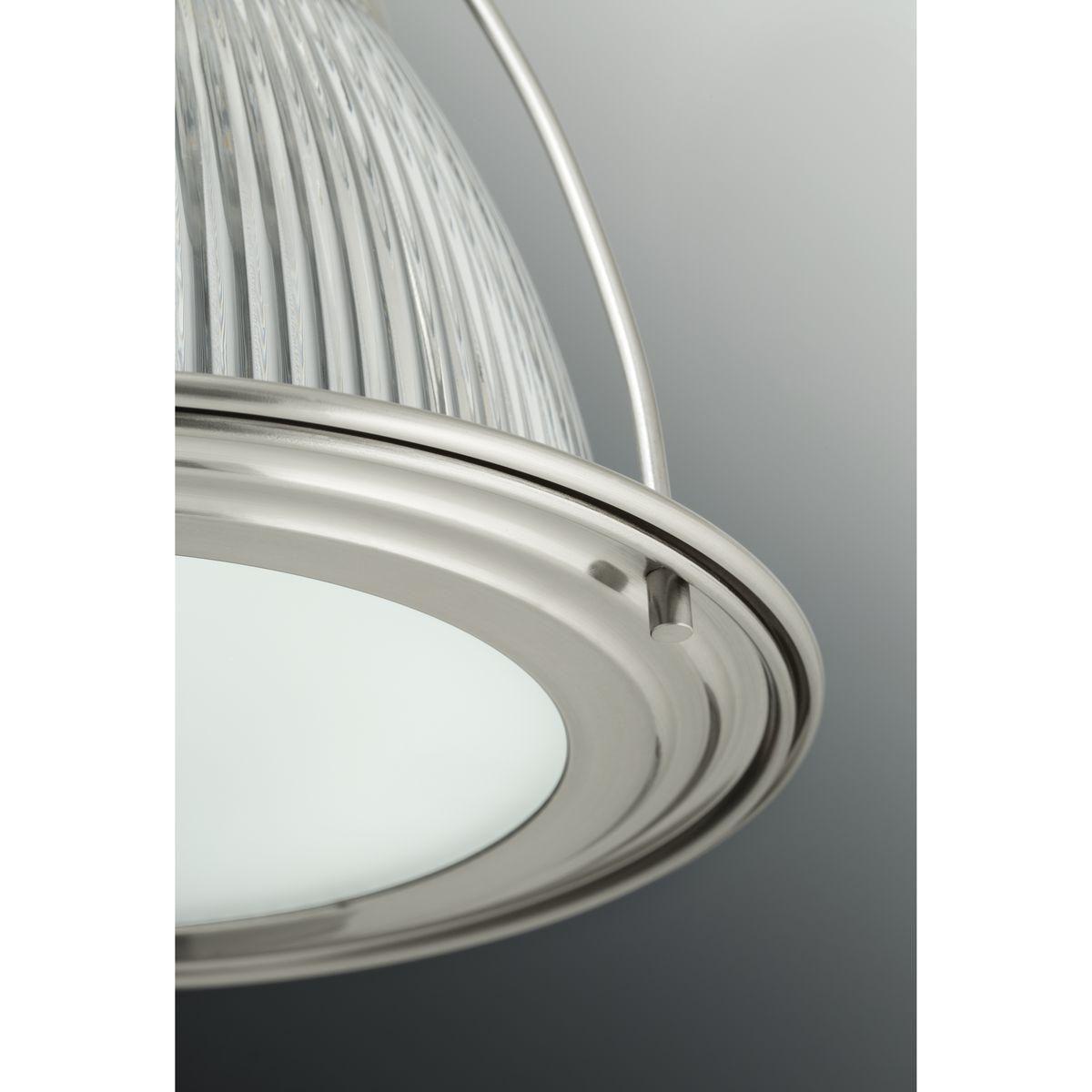 Progress Lighting - Prismatic Glass LED Mini Pendant - Lights Canada