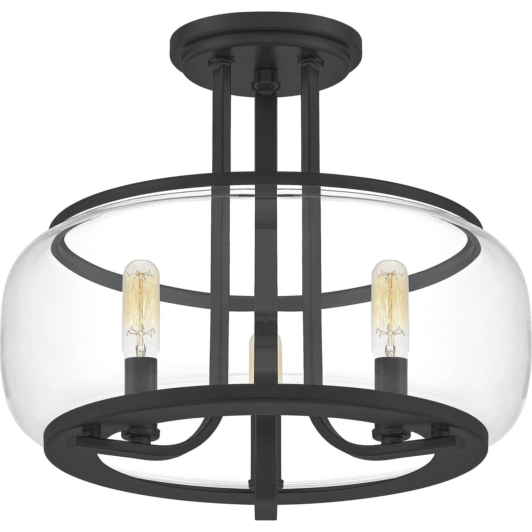 Quoizel - Pruitt Semi Flush Mount - Lights Canada
