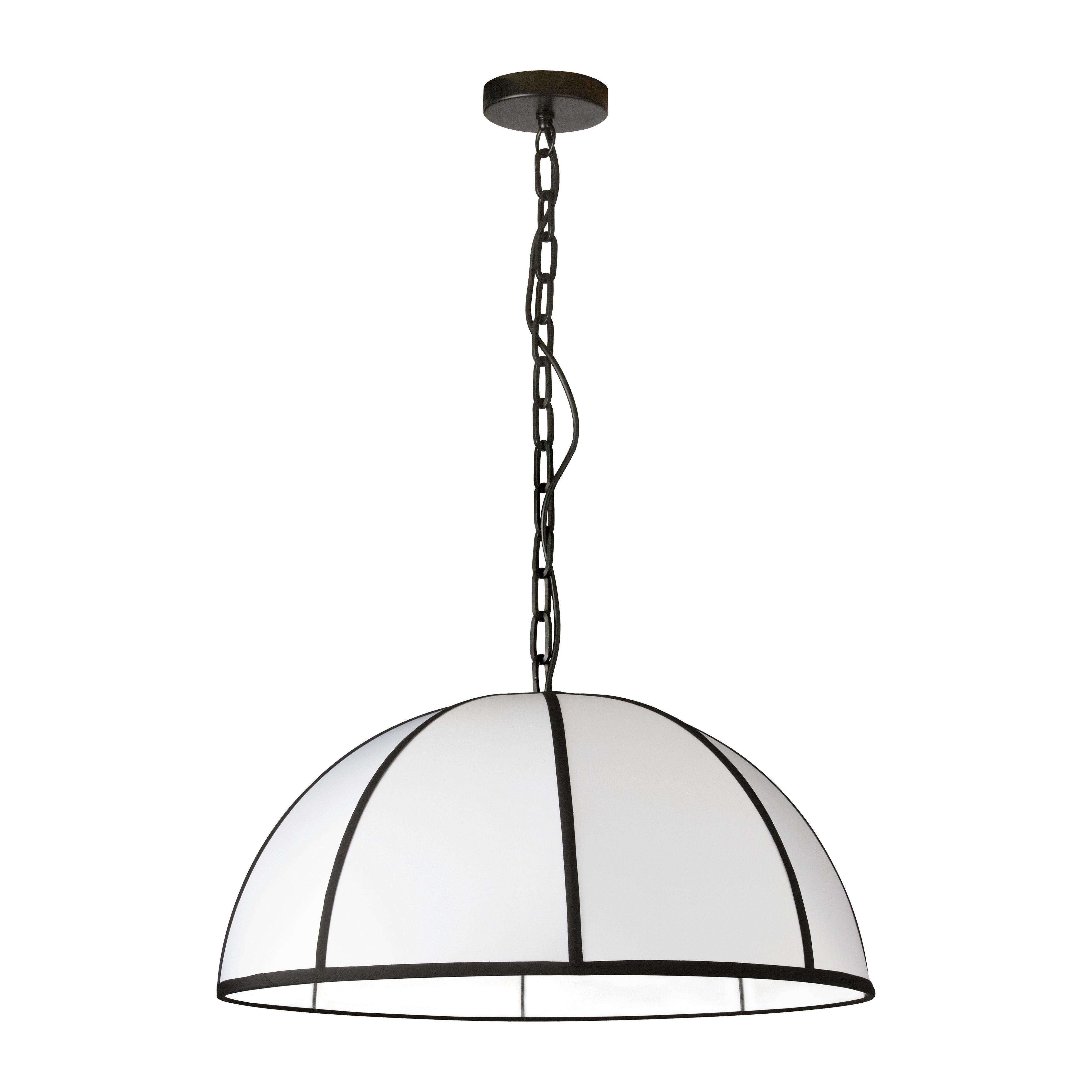 Dainolite - Portobello 1 Light 26 Inch Pendant - Lights Canada