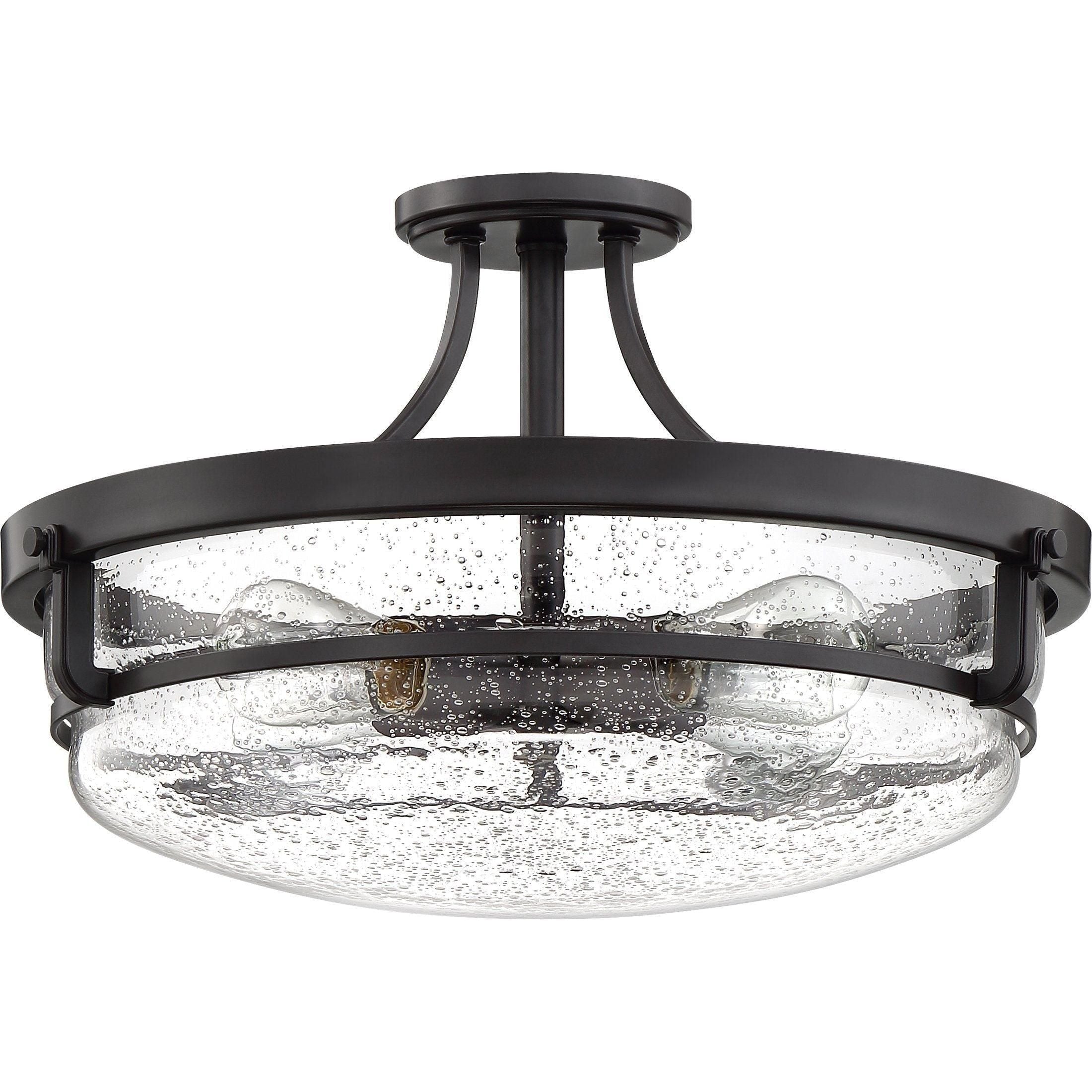 Quoizel - Outpost Semi Flush Mount - Lights Canada