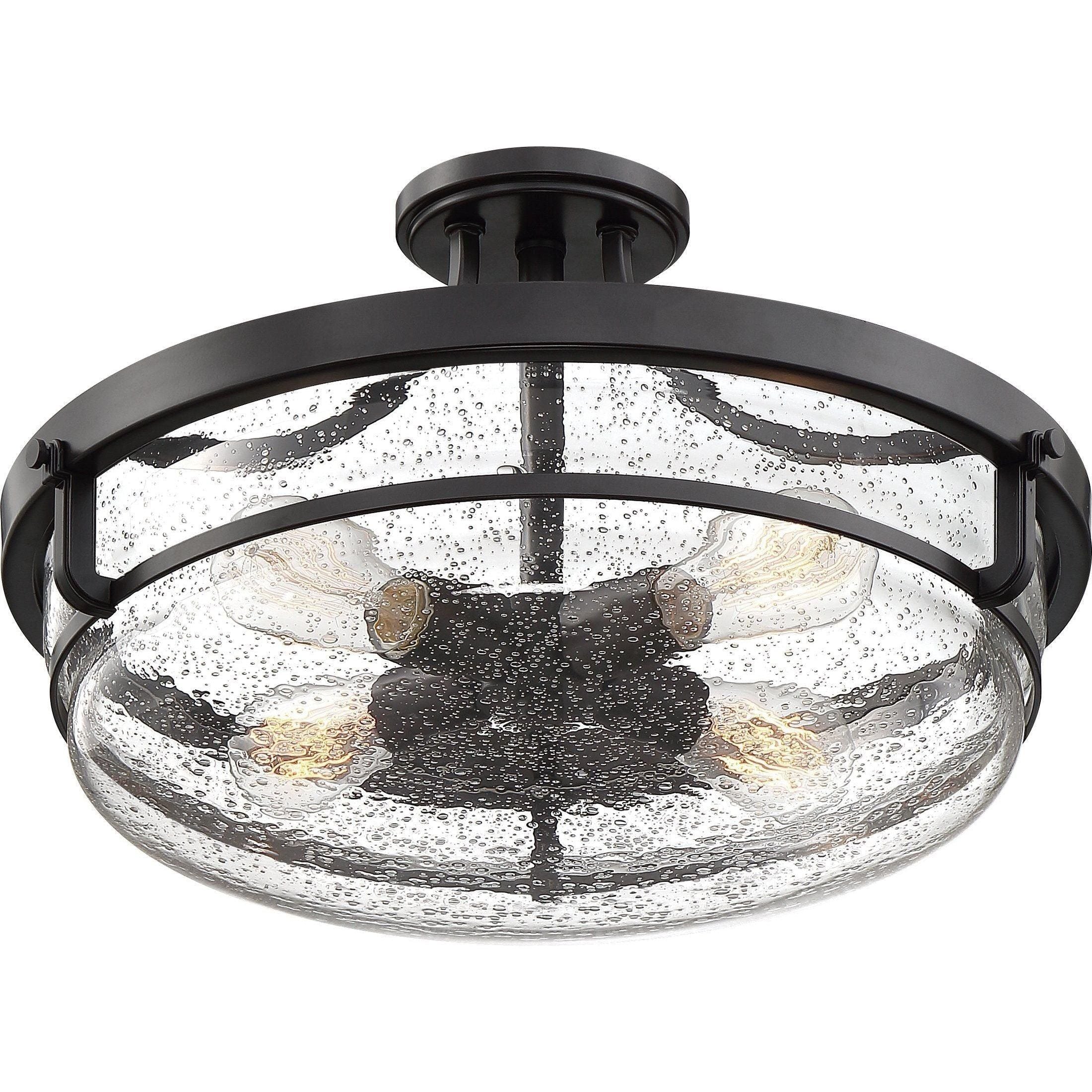 Quoizel - Outpost Semi Flush Mount - Lights Canada