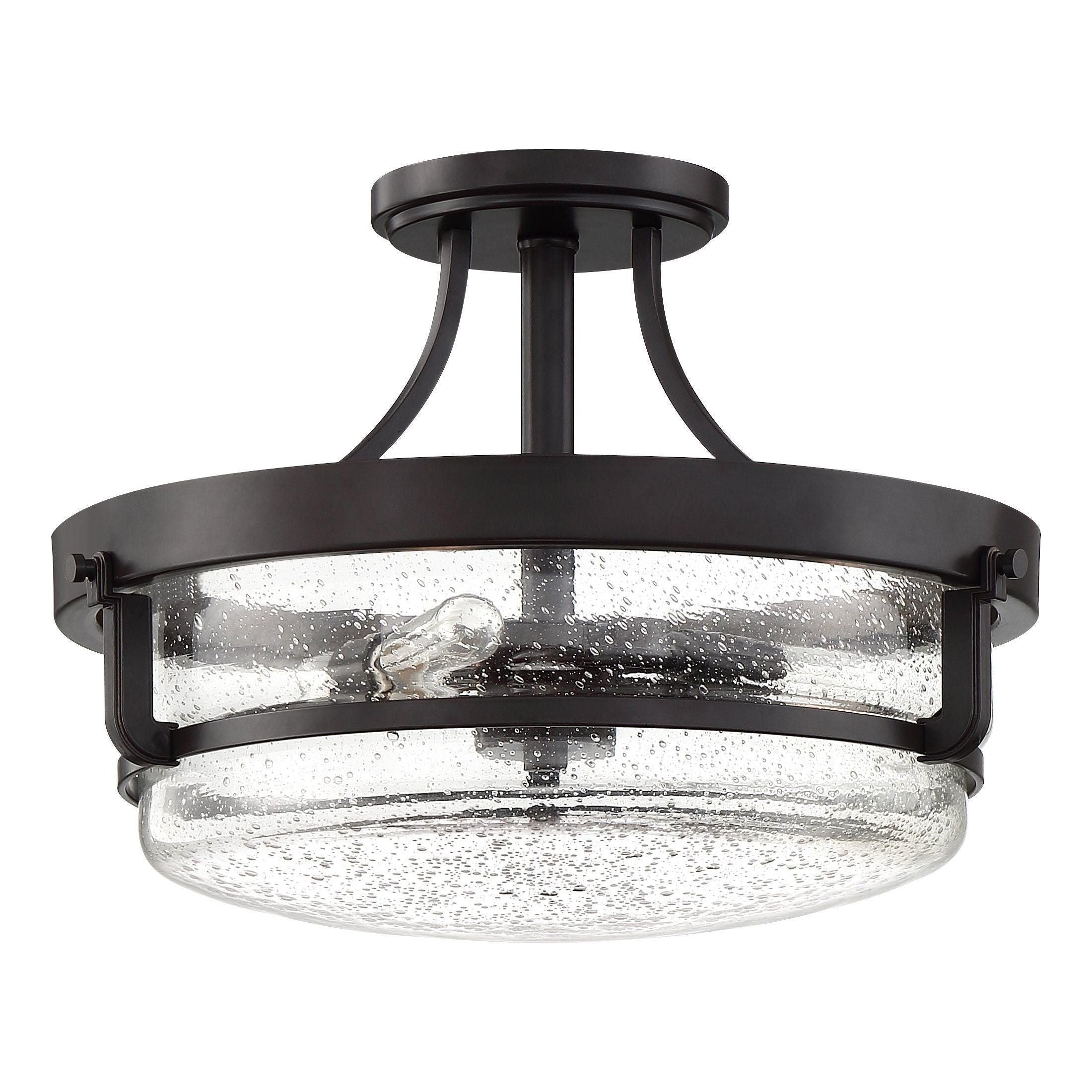 Quoizel - Outpost Semi Flush Mount - Lights Canada