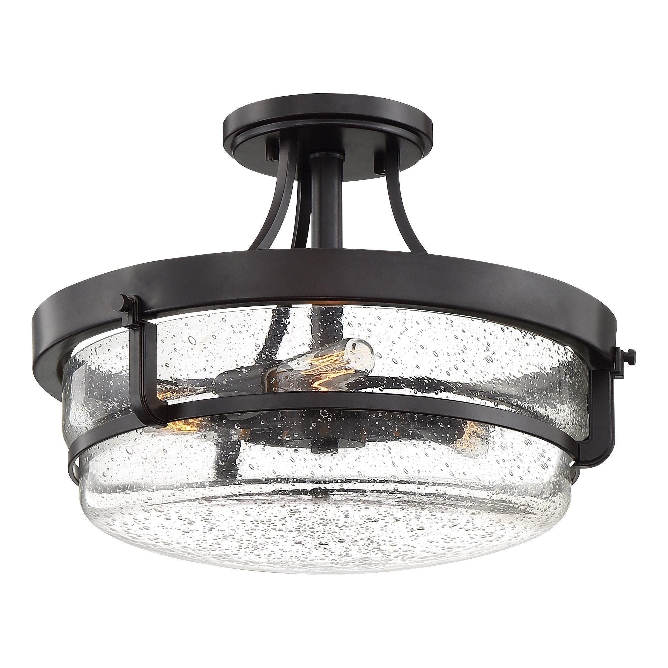 Quoizel - Outpost Semi Flush Mount - Lights Canada