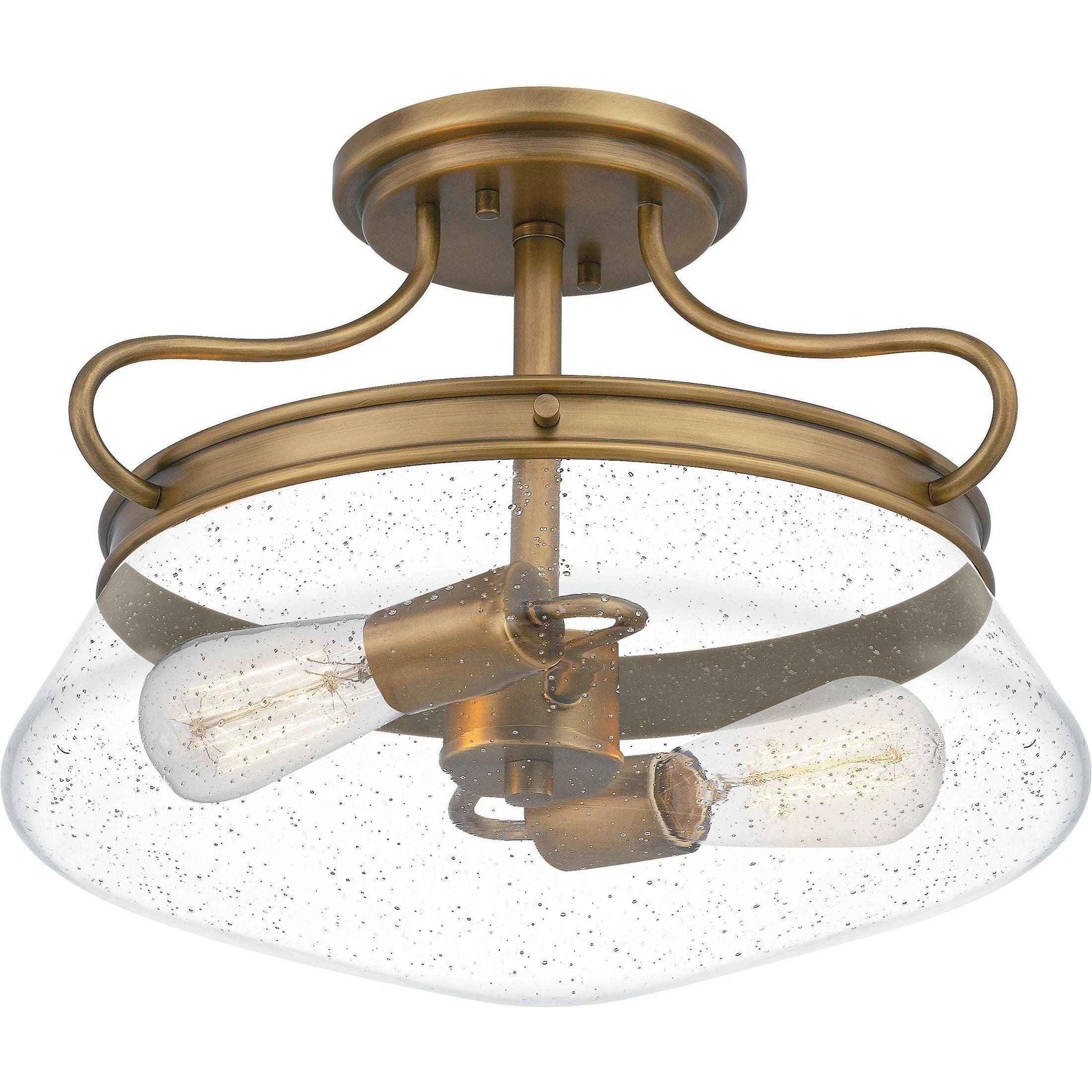Quoizel - Tucker Semi Flush Mount - Lights Canada