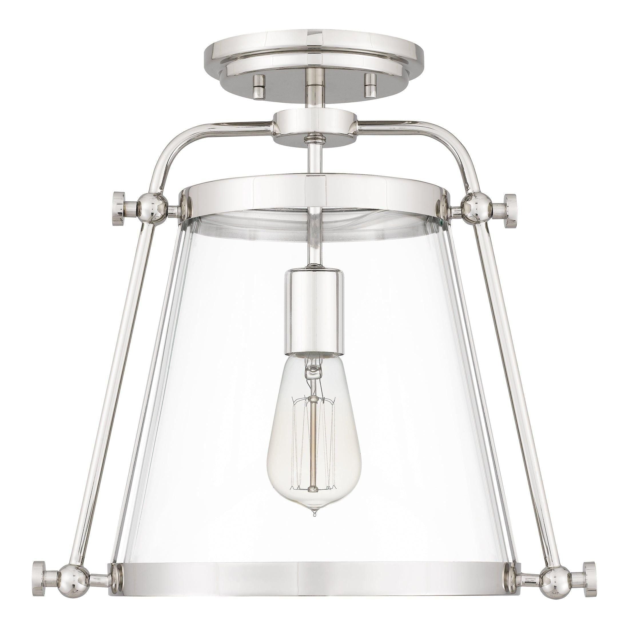 Quoizel - Cardiff Semi Flush Mount - Lights Canada