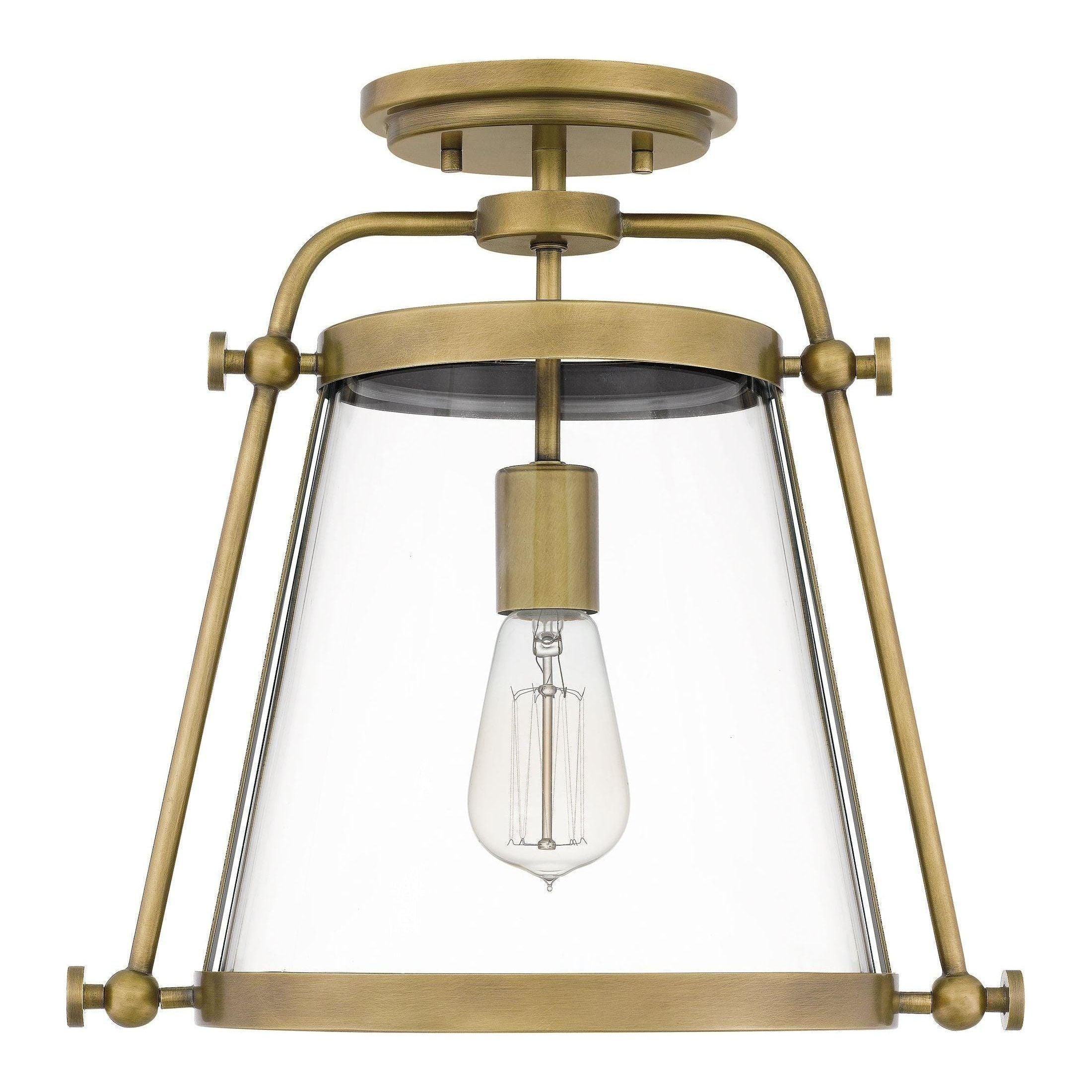 Quoizel - Cardiff Semi Flush Mount - Lights Canada
