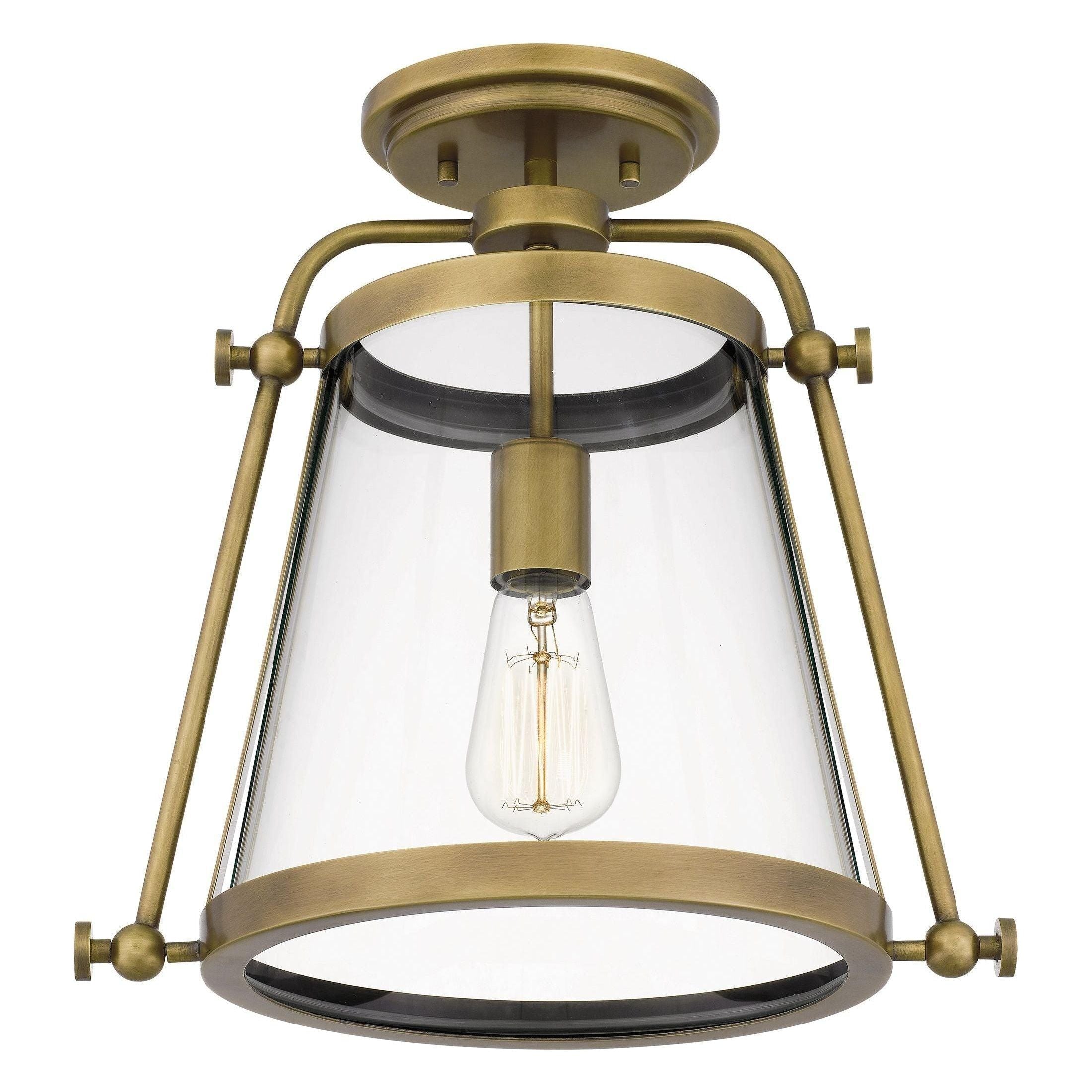 Quoizel - Cardiff Semi Flush Mount - Lights Canada