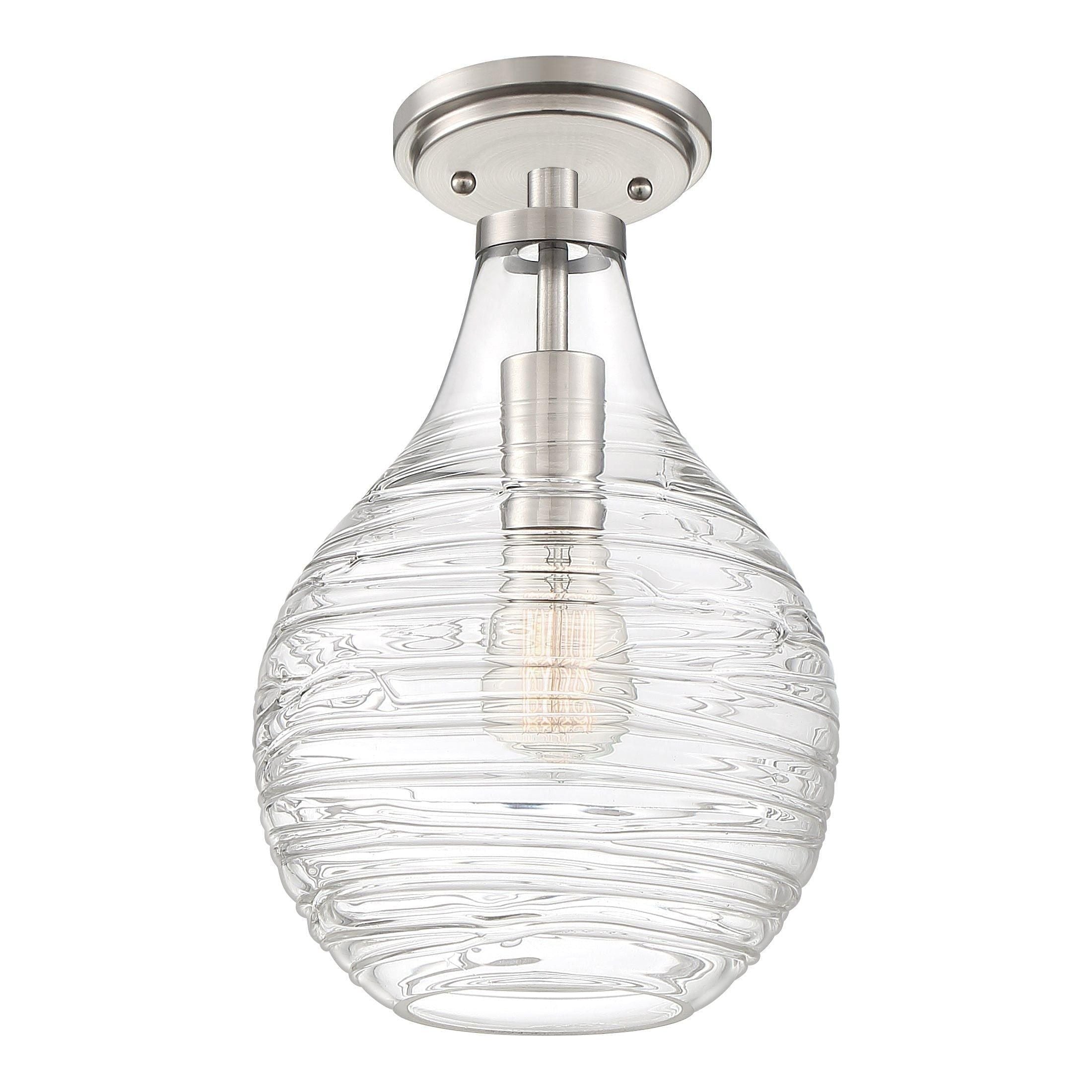 Quoizel - Genie Semi Flush Mount - Lights Canada