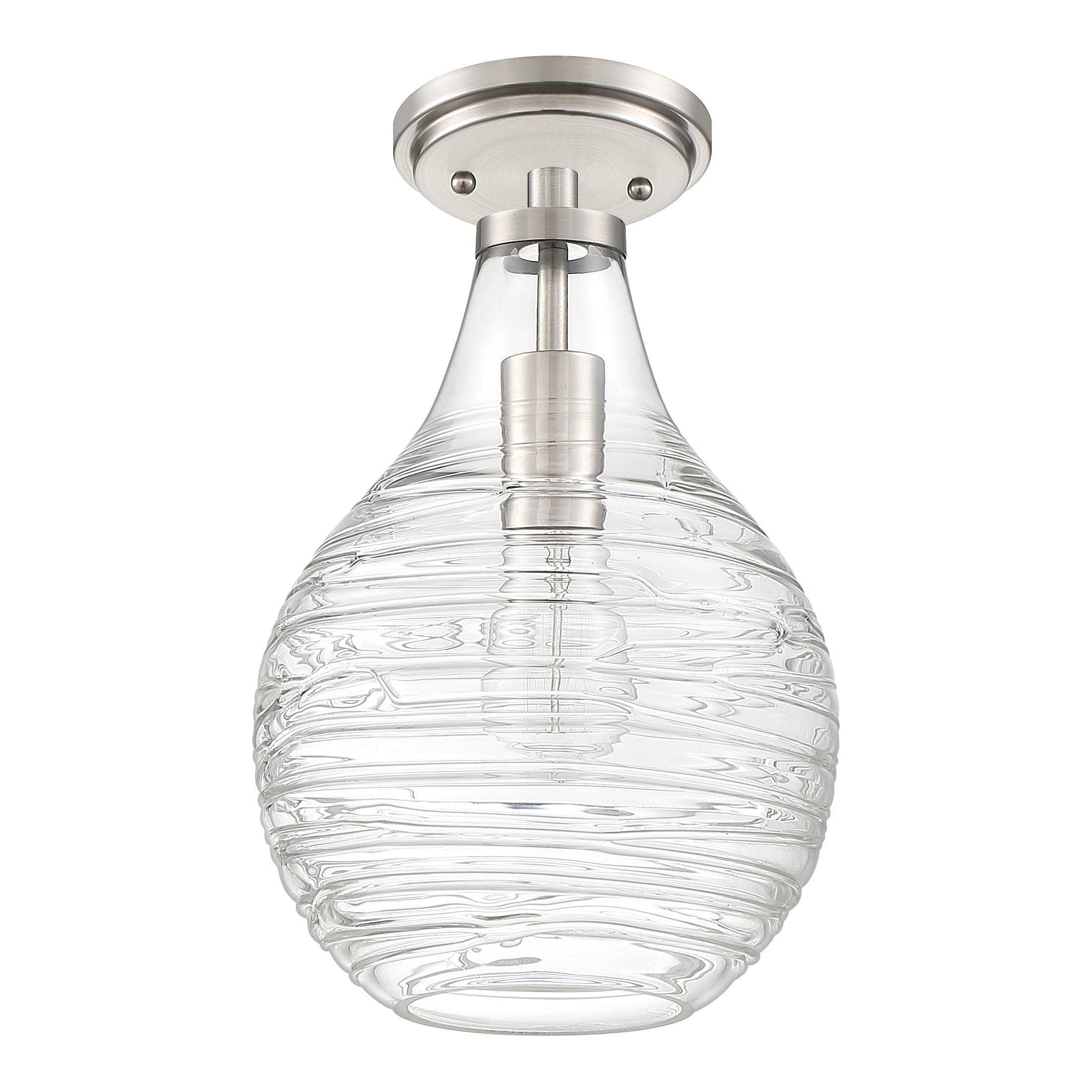 Quoizel - Genie Semi Flush Mount - Lights Canada