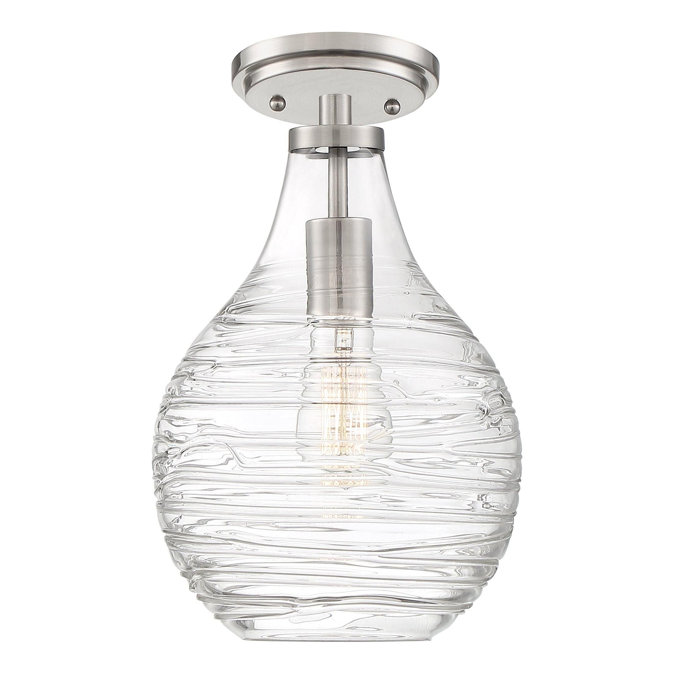 Quoizel - Genie Semi Flush Mount - Lights Canada