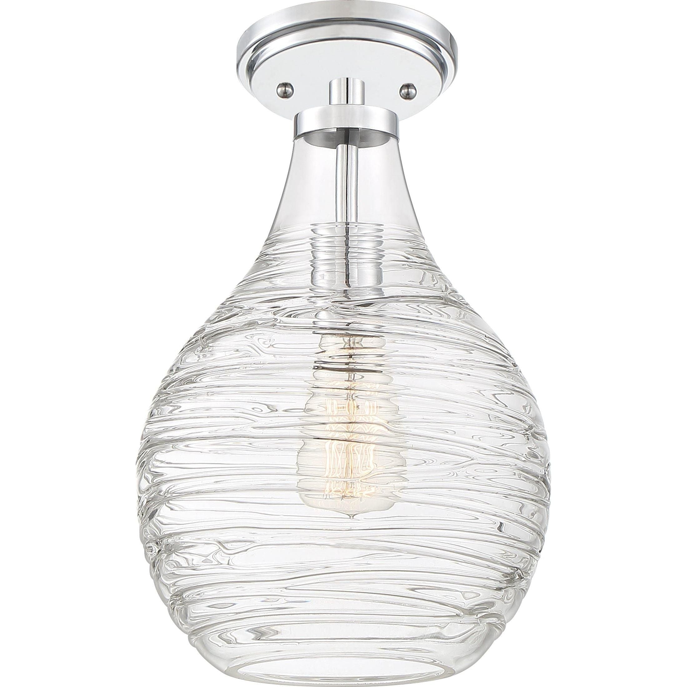 Quoizel - Genie Semi Flush Mount - Lights Canada