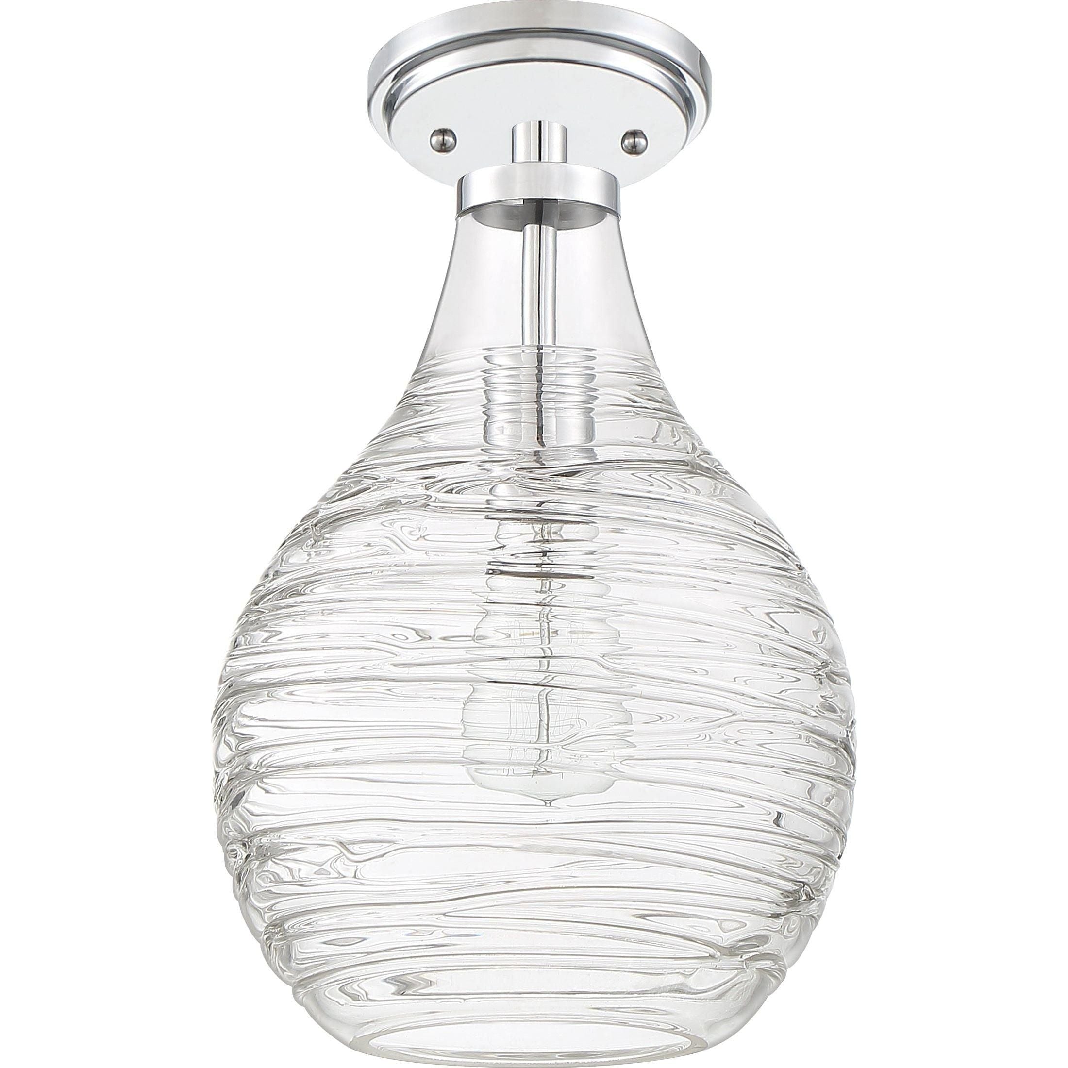 Quoizel - Genie Semi Flush Mount - Lights Canada