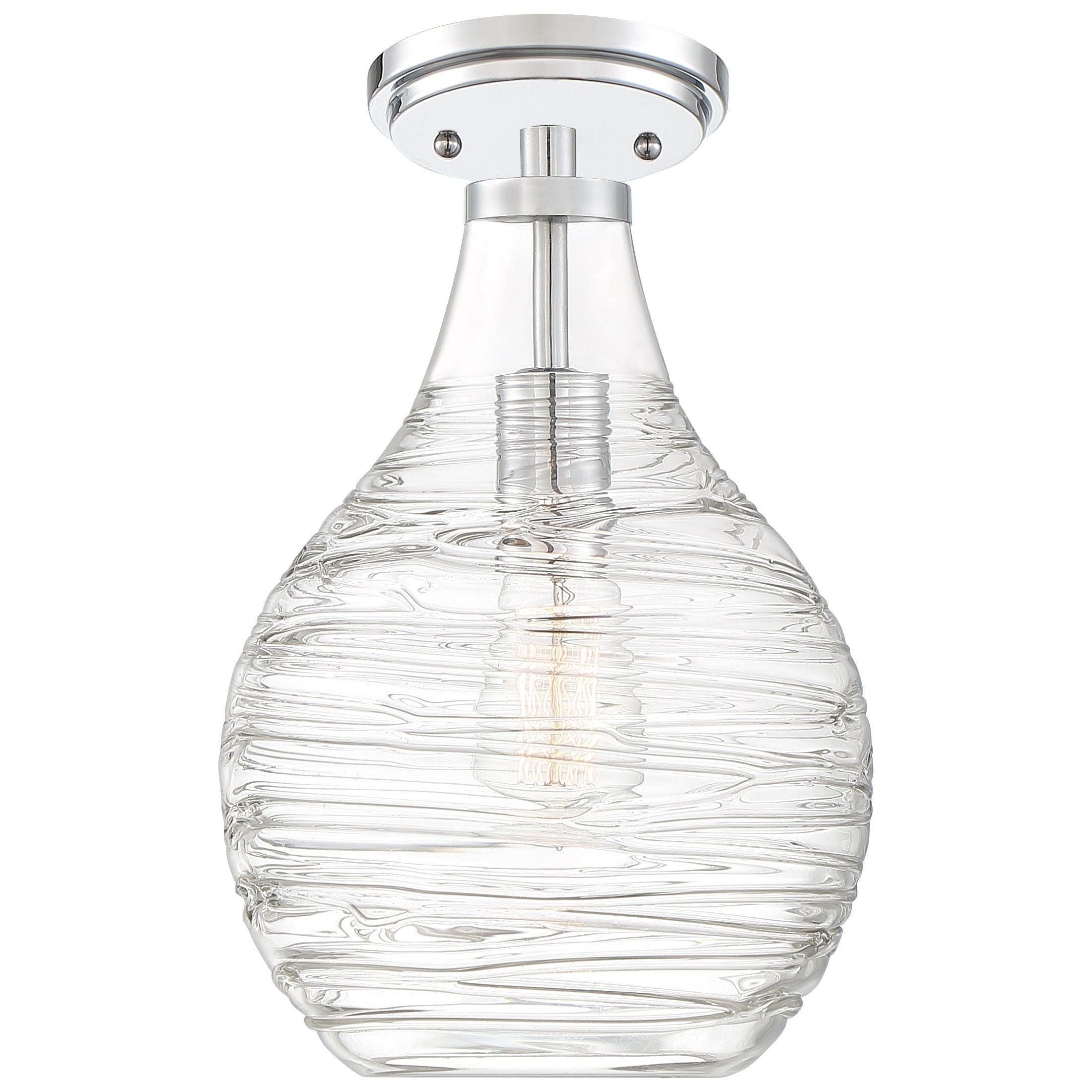 Quoizel - Genie Semi Flush Mount - Lights Canada