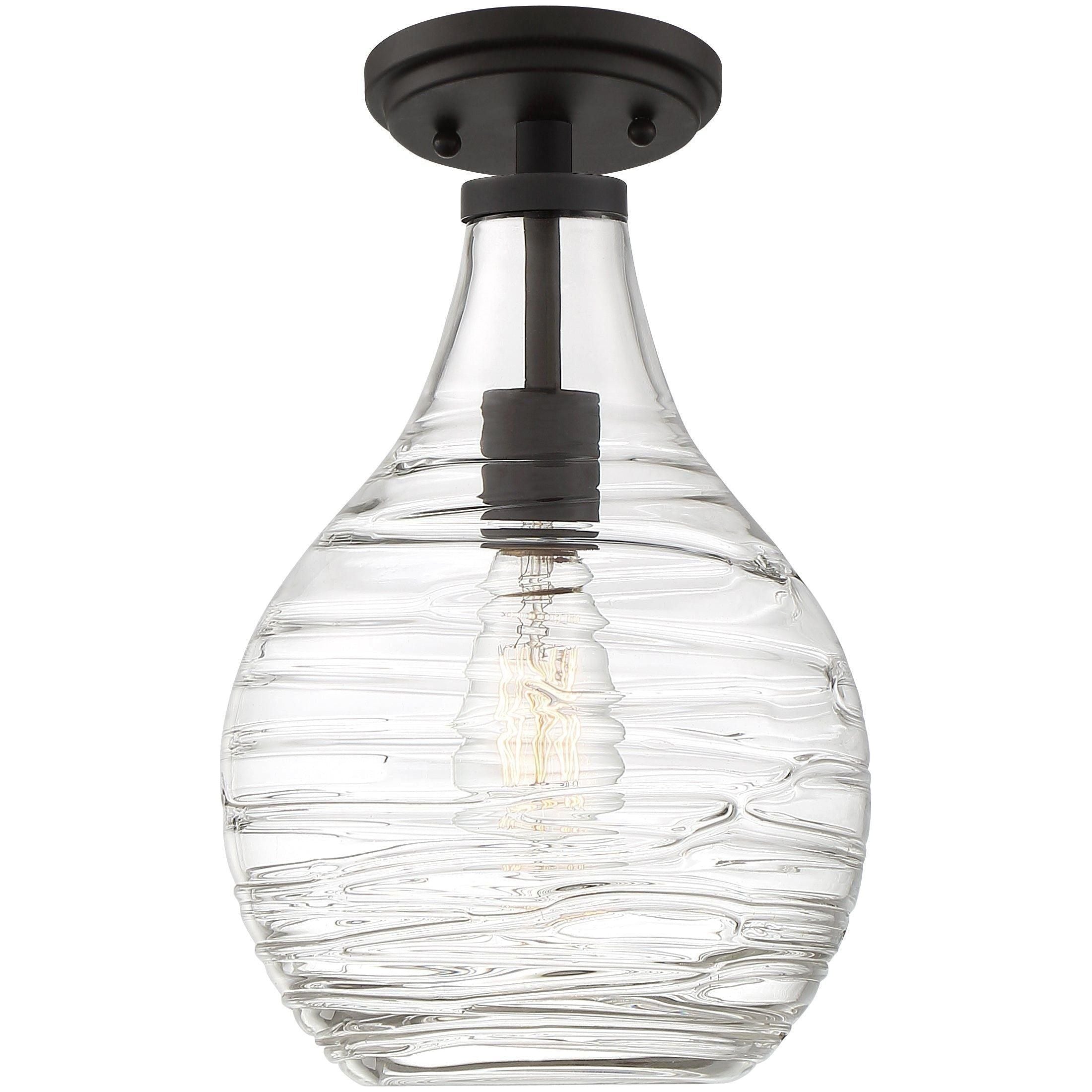 Quoizel - Genie Semi Flush Mount - Lights Canada
