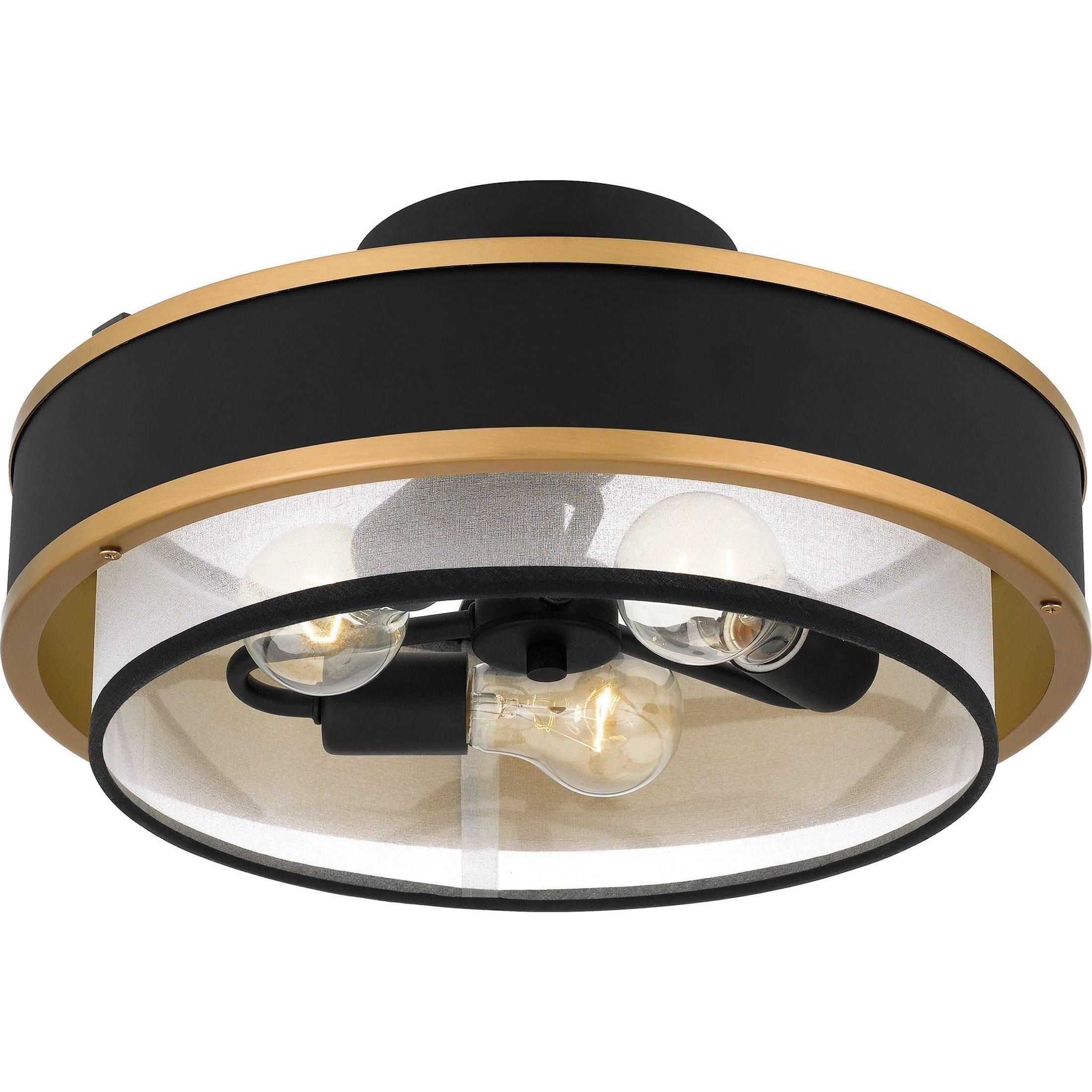 Quoizel - Lockwood Semi Flush Mount - Lights Canada