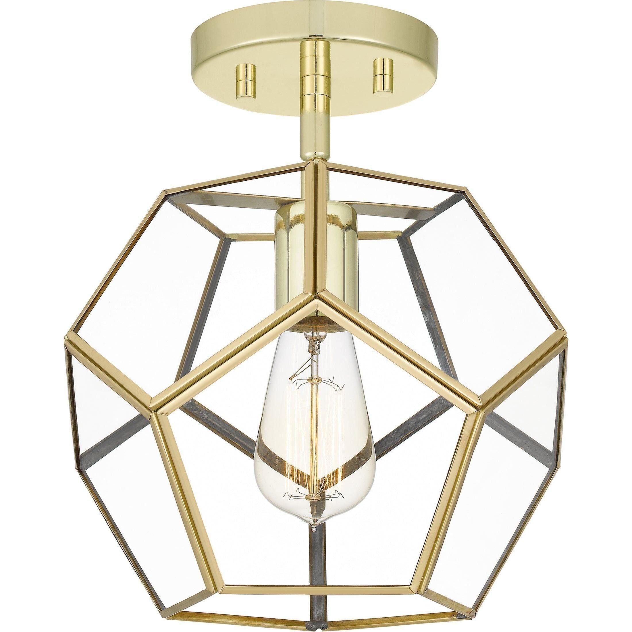 Quoizel - Kinslee Semi Flush Mount - Lights Canada