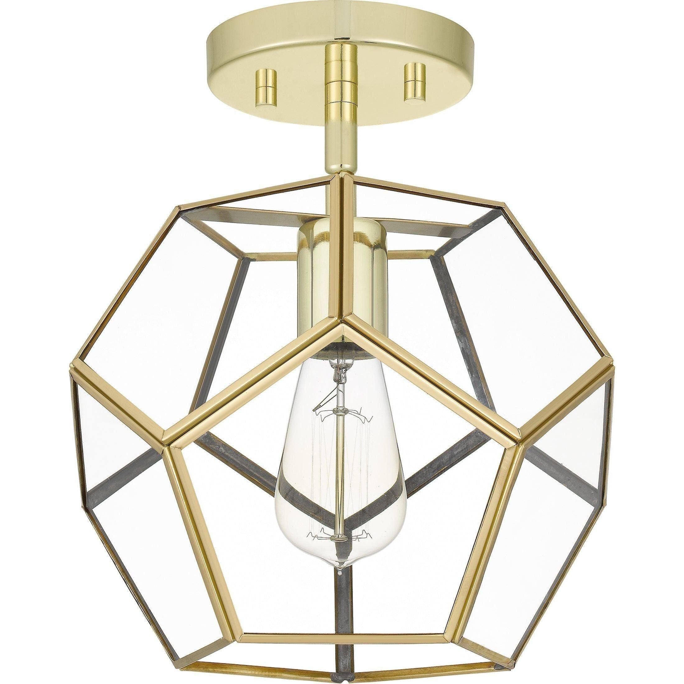 Quoizel - Kinslee Semi Flush Mount - Lights Canada