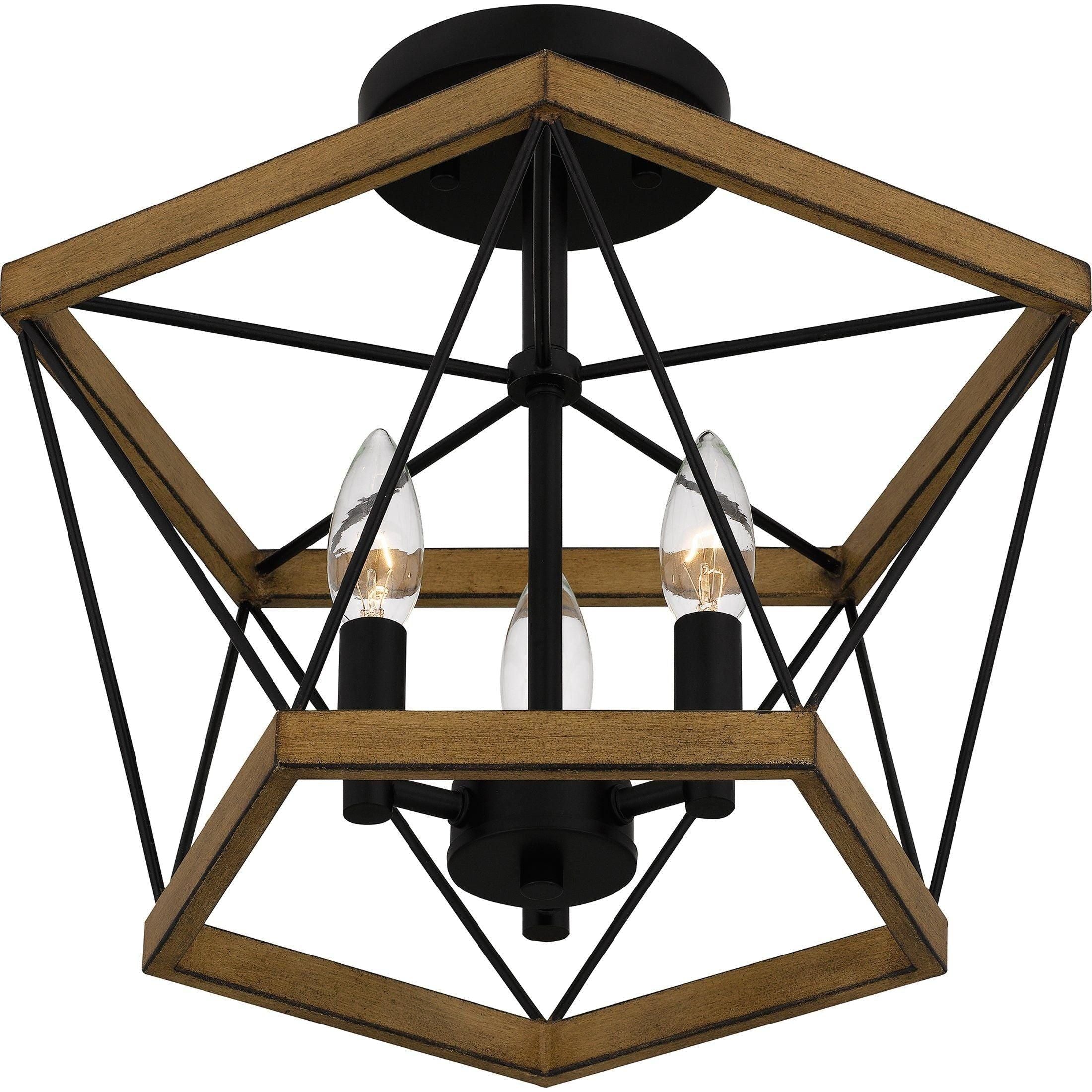 Quoizel - Wintergreen Semi Flush Mount - Lights Canada