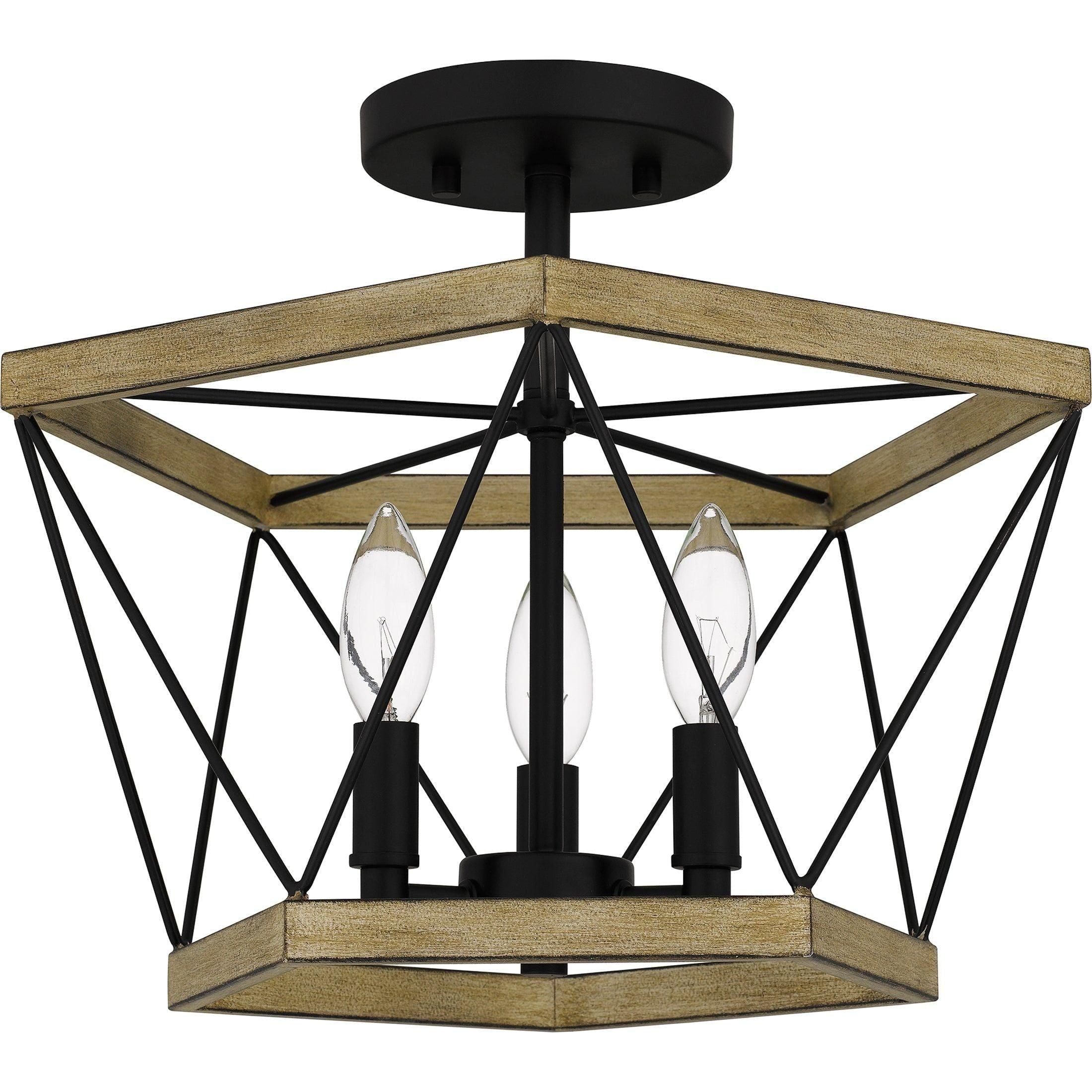 Quoizel - Wintergreen Semi Flush Mount - Lights Canada