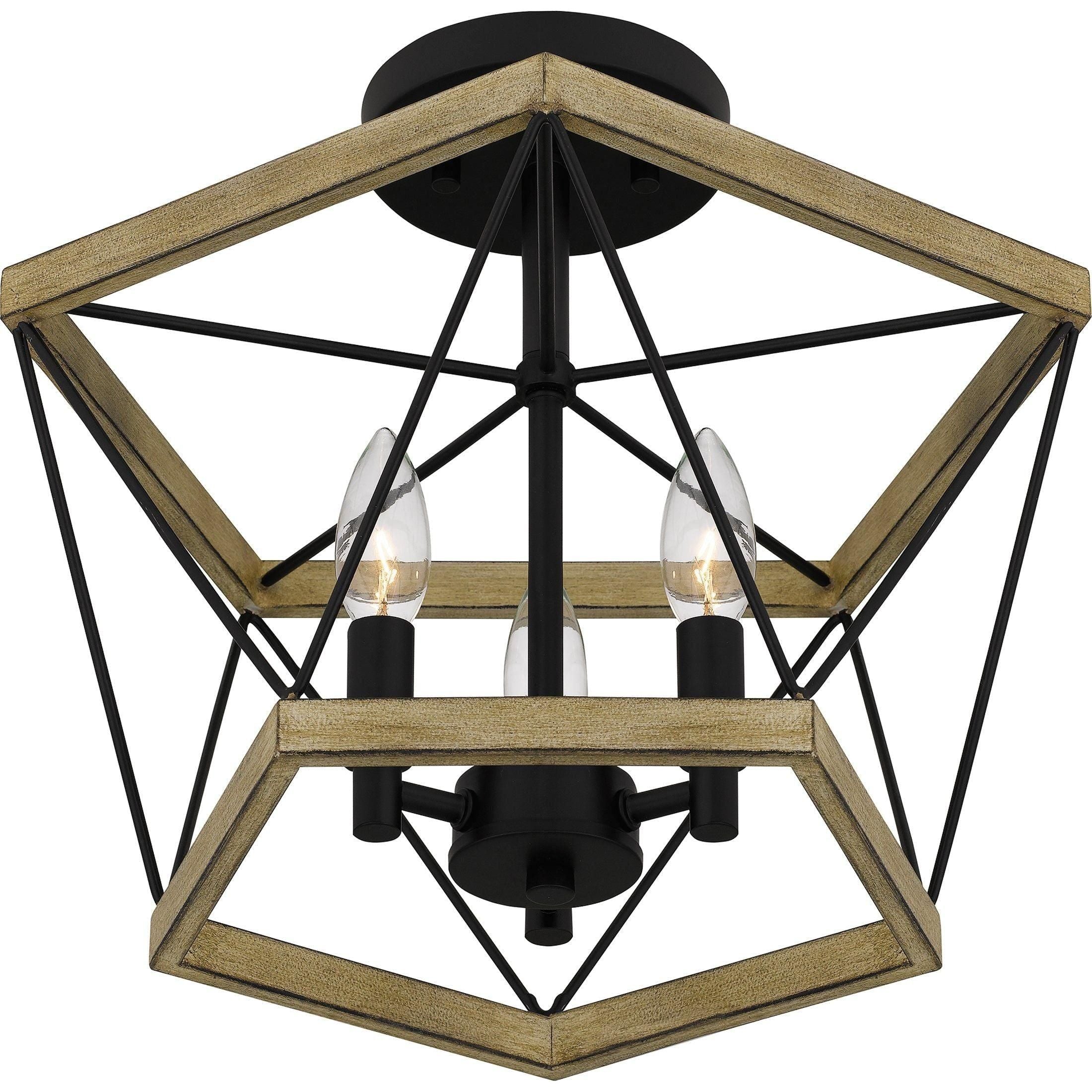 Quoizel - Wintergreen Semi Flush Mount - Lights Canada