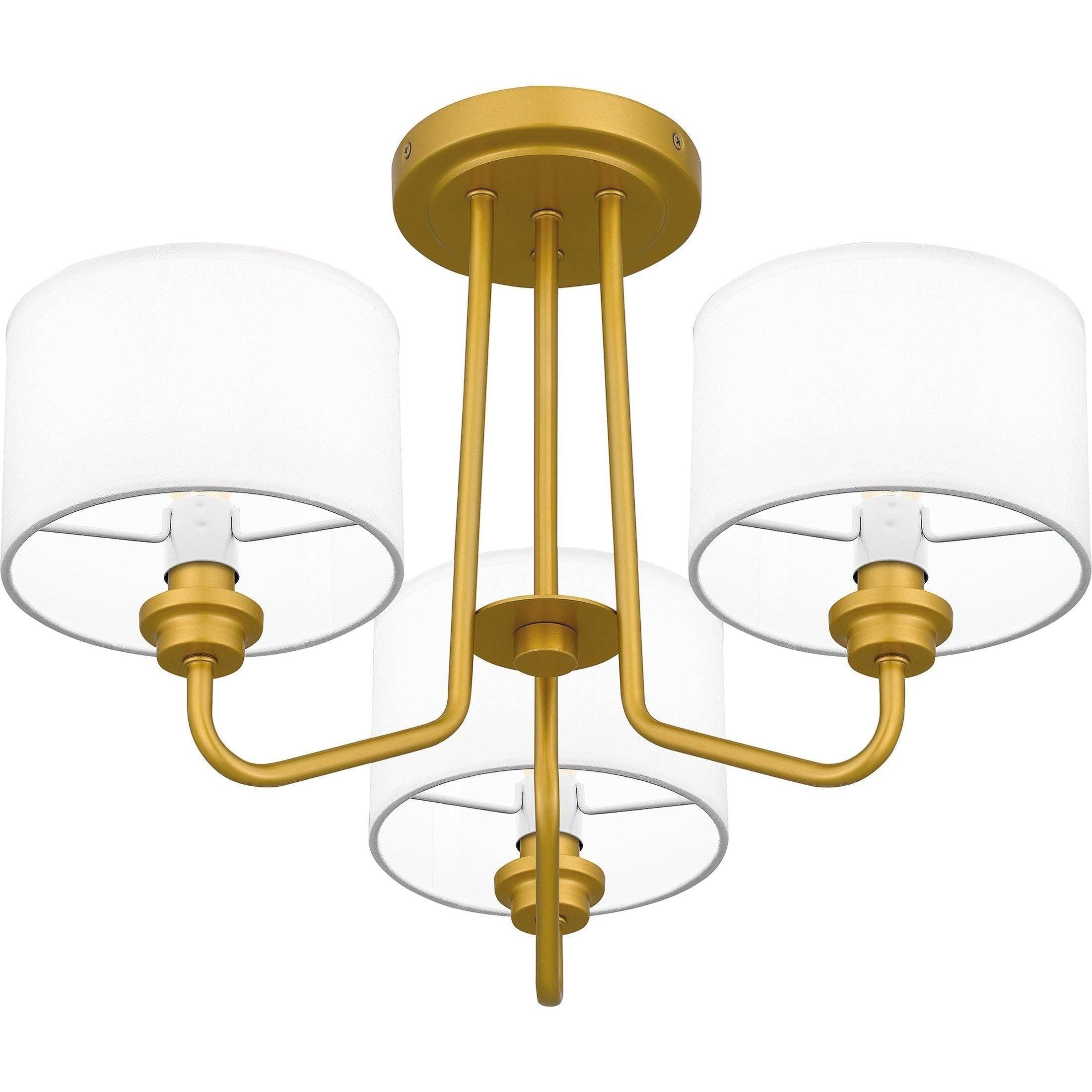 Quoizel - Ainsdale Semi Flush Mount - Lights Canada