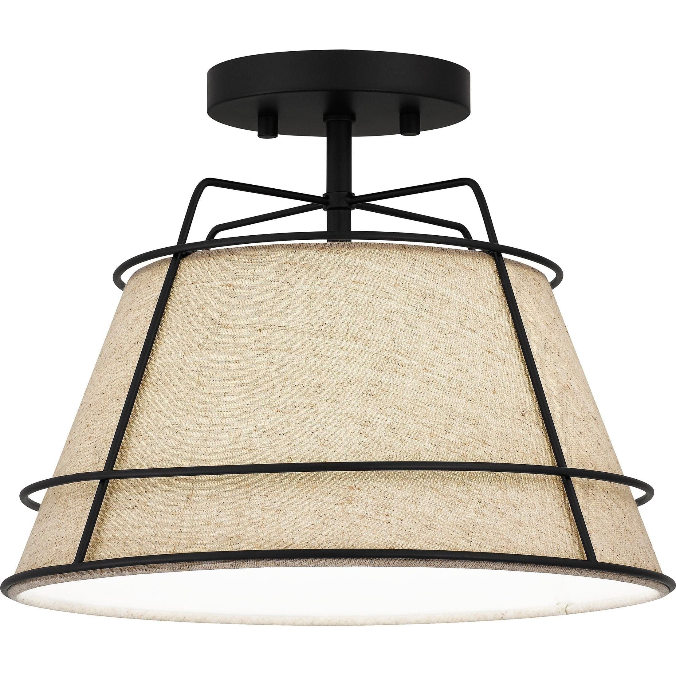 Quoizel - Burbidge Semi Flush Mount - Lights Canada