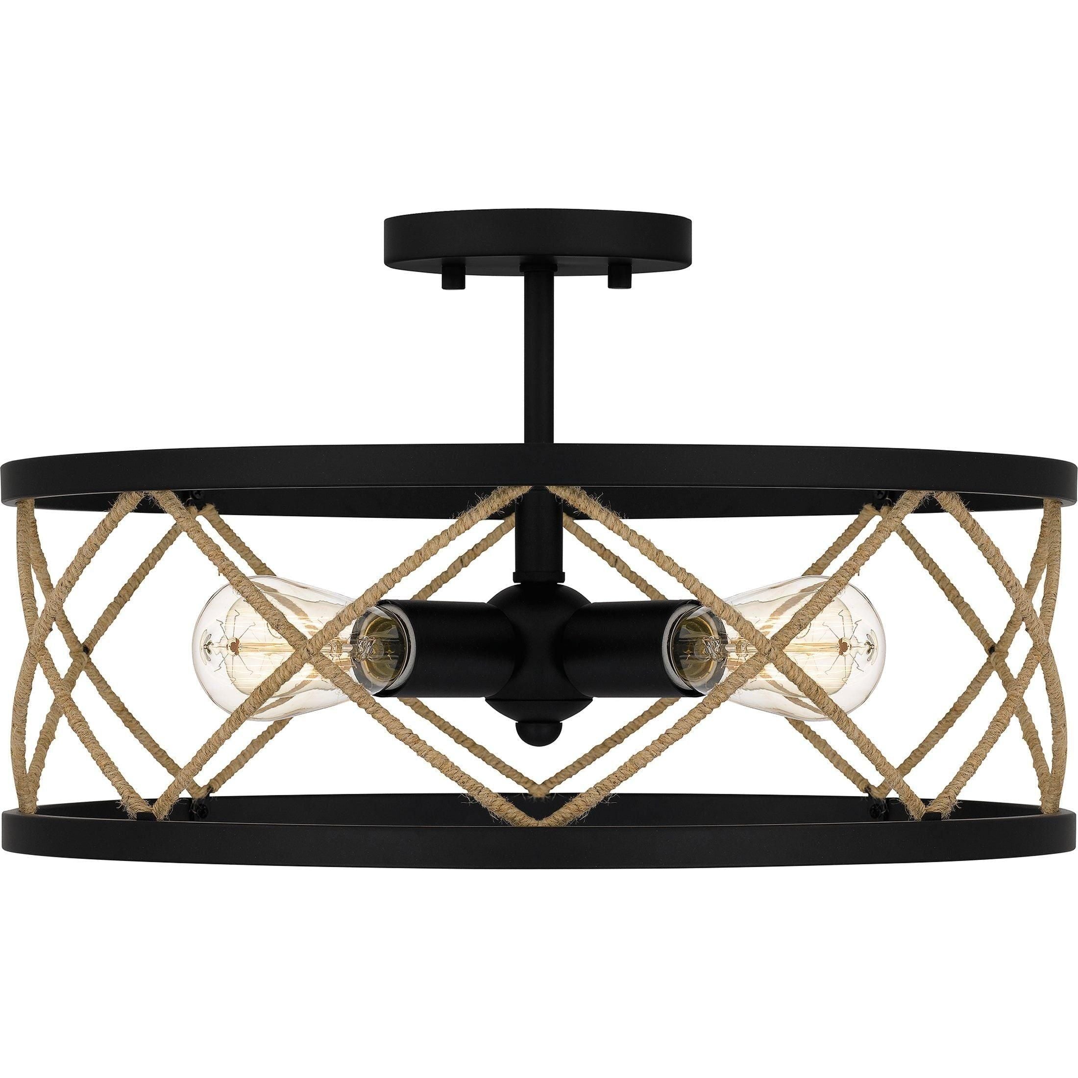 Quoizel - Cedar Park Semi Flush Mount - Lights Canada